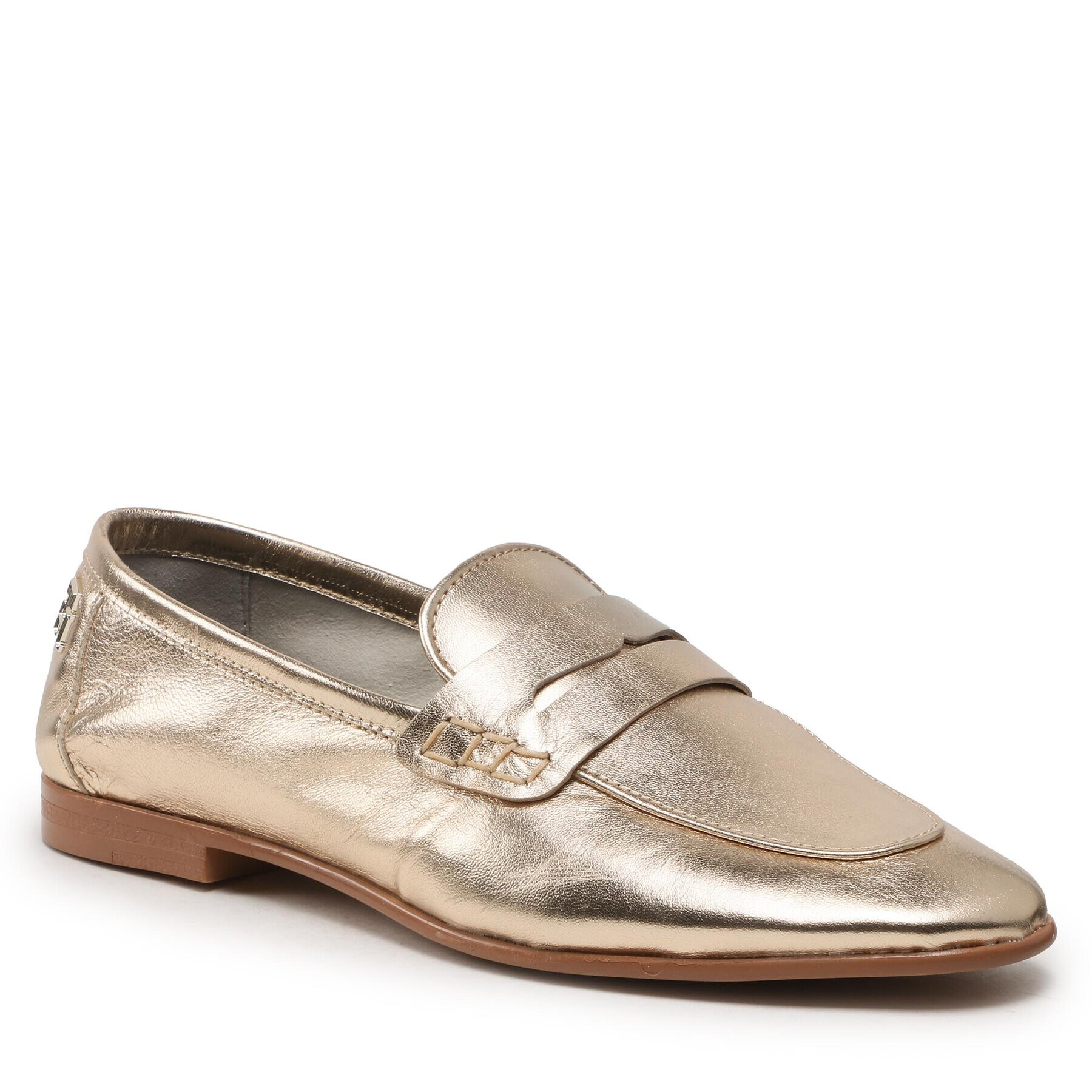 Tommy Hilfiger Lordsy Th Loafer Golden FW0FW06992 Zlatá - Pepit.sk