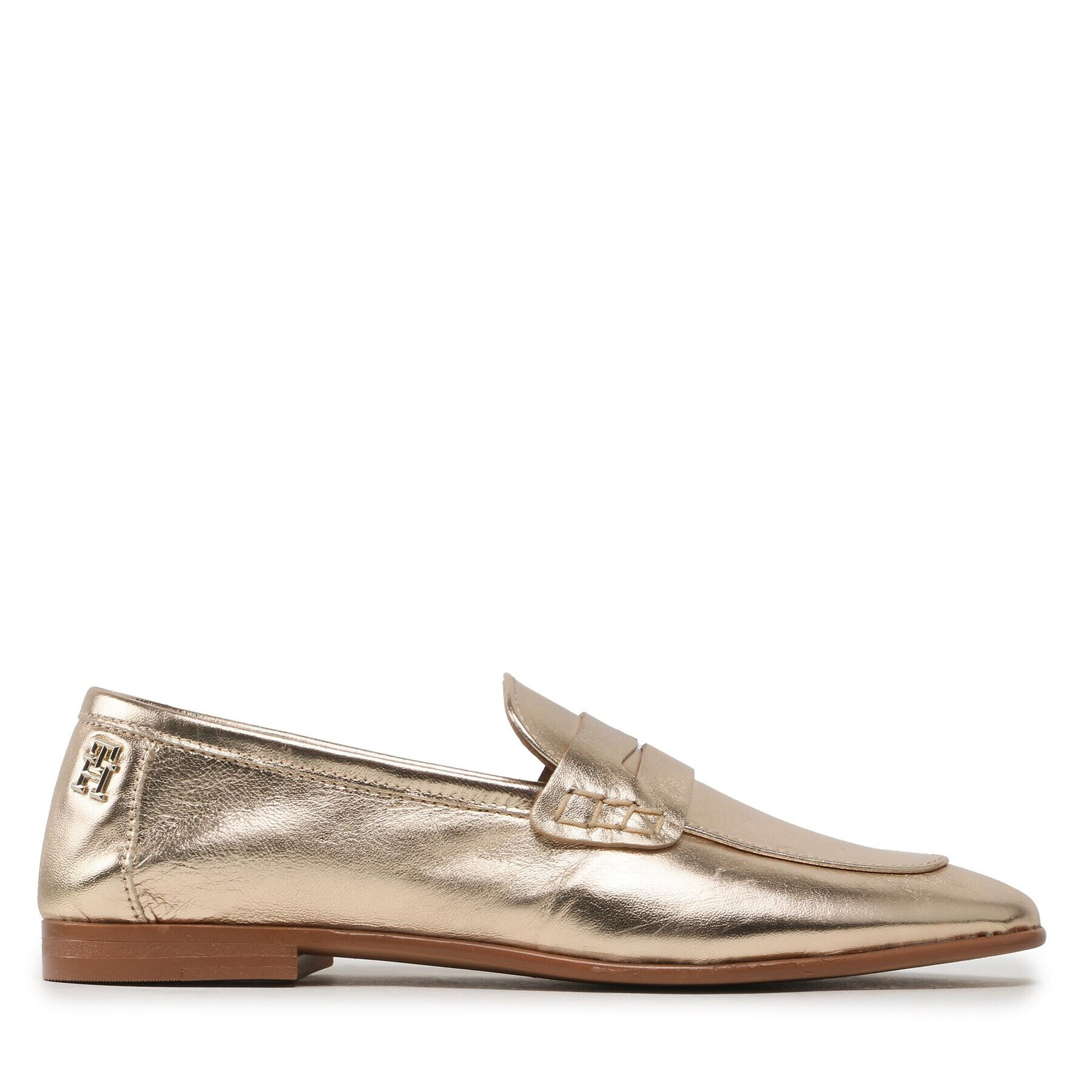 Tommy Hilfiger Lordsy Th Loafer Golden FW0FW06992 Zlatá - Pepit.sk