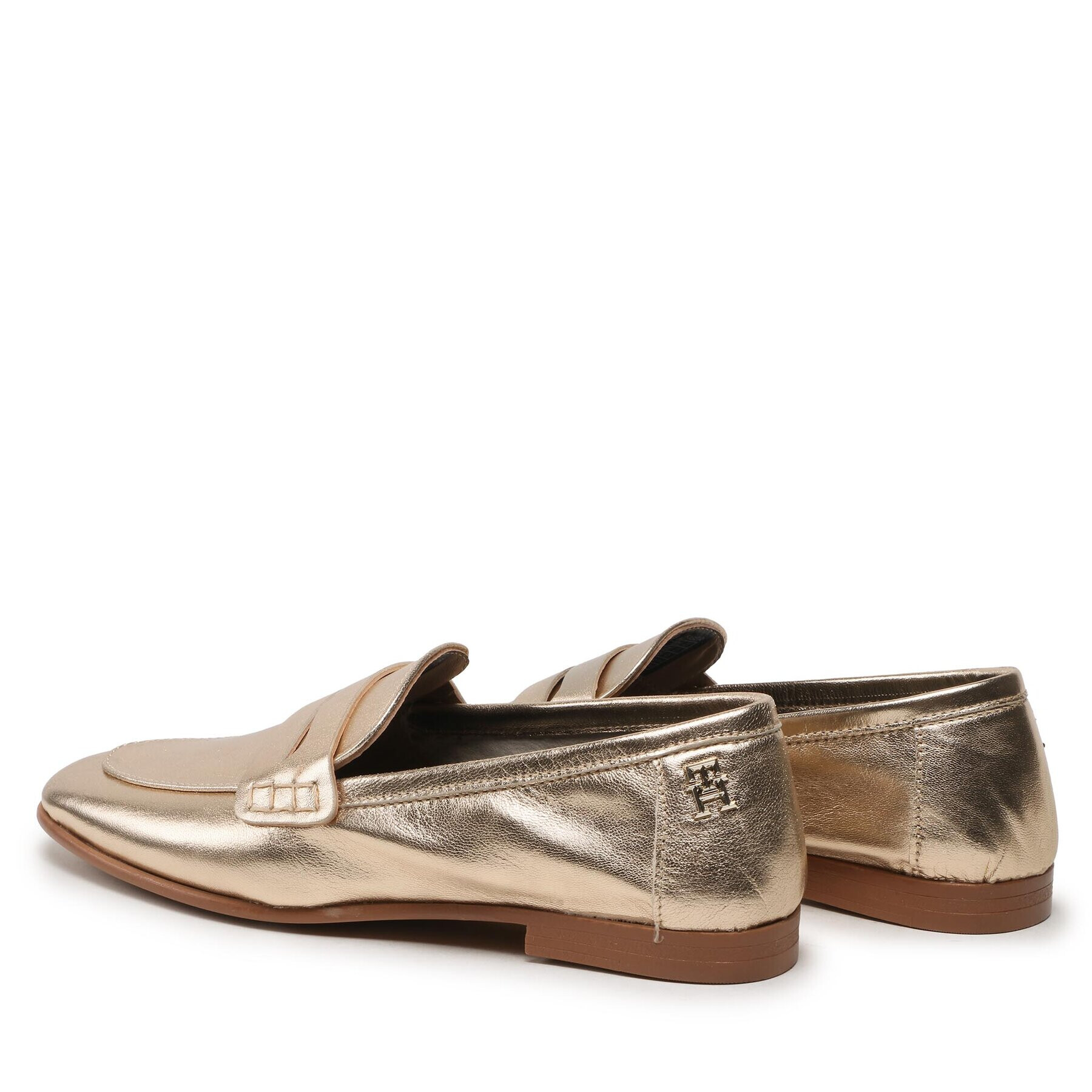 Tommy Hilfiger Lordsy Th Loafer Golden FW0FW06992 Zlatá - Pepit.sk