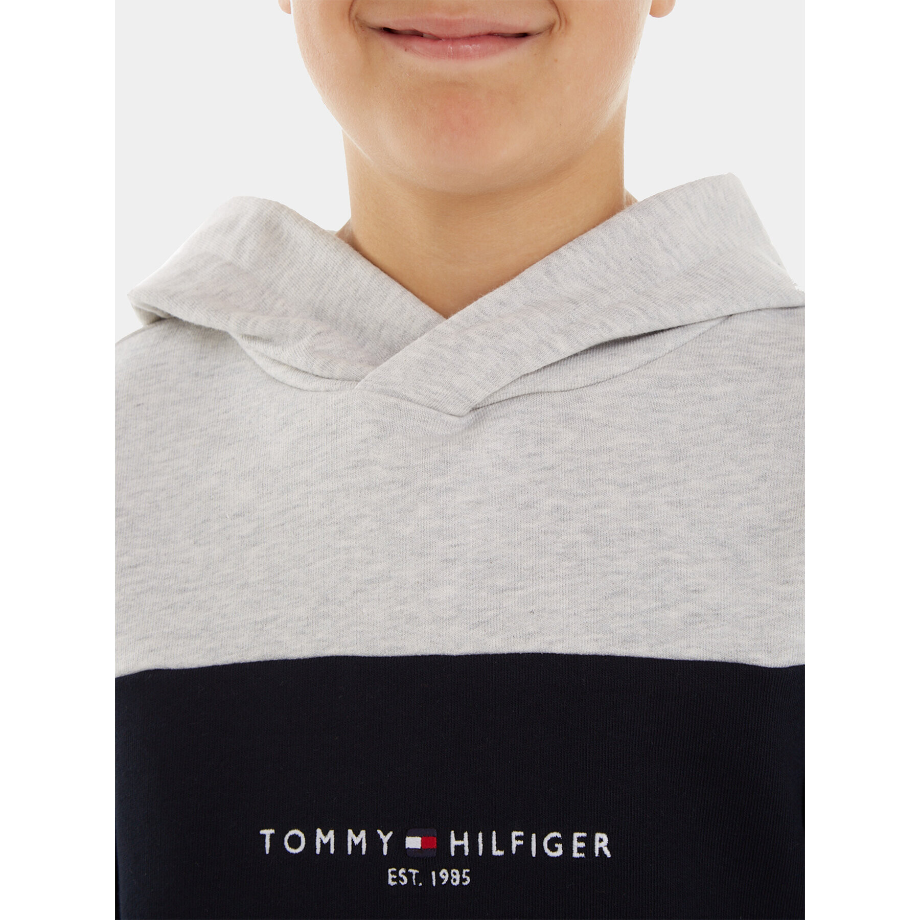 Tommy Hilfiger Mikina Essential KB0KB08385 D Tmavomodrá Regular Fit - Pepit.sk