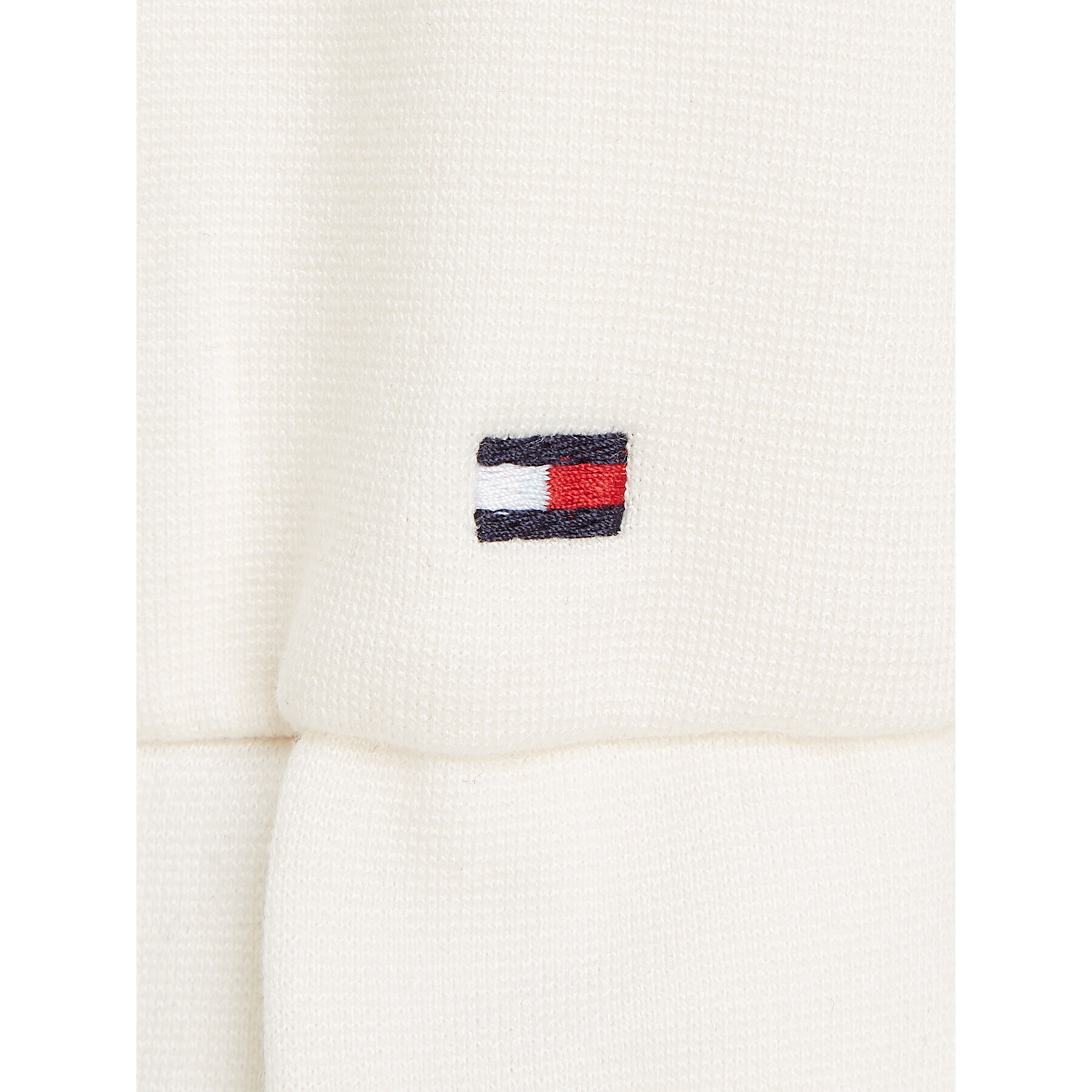 Tommy Hilfiger Mikina Global Stripe KG0KG07374 D Écru Regular Fit - Pepit.sk