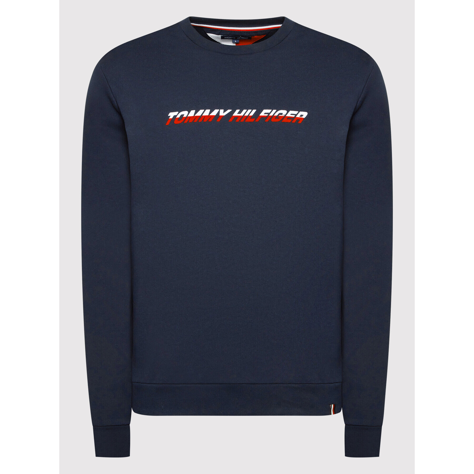 Tommy Hilfiger Mikina Graphic MW0MW22711 Tmavomodrá Regular Fit - Pepit.sk