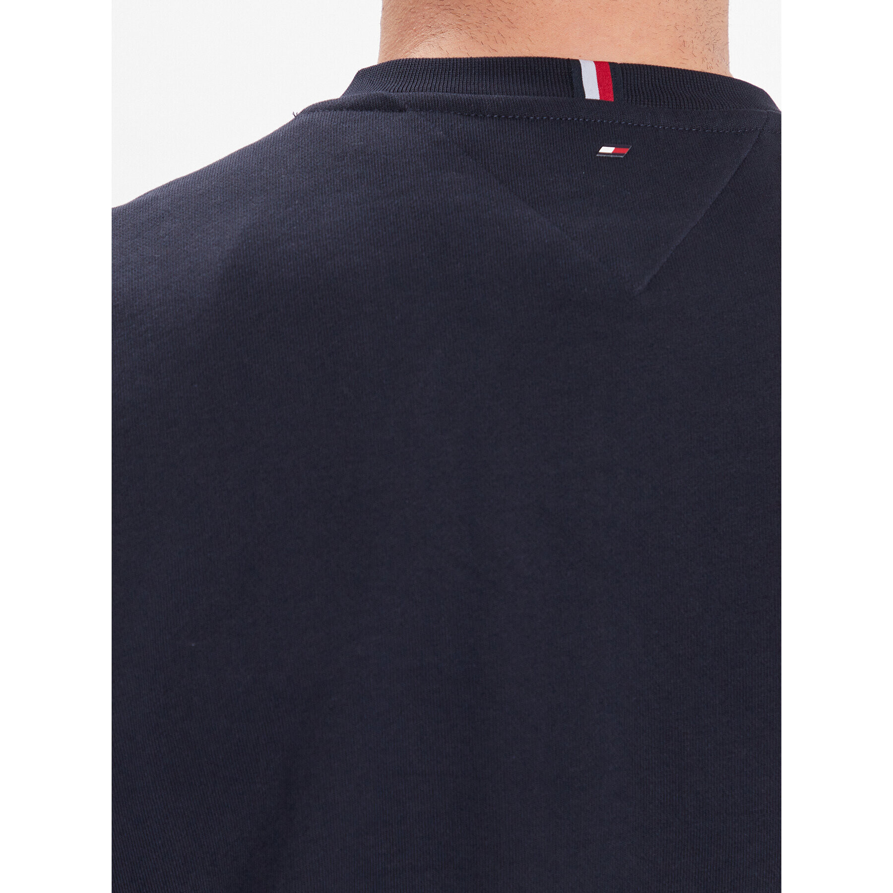 Tommy Hilfiger Mikina Graphic MW0MW30399 Tmavomodrá Regular Fit - Pepit.sk