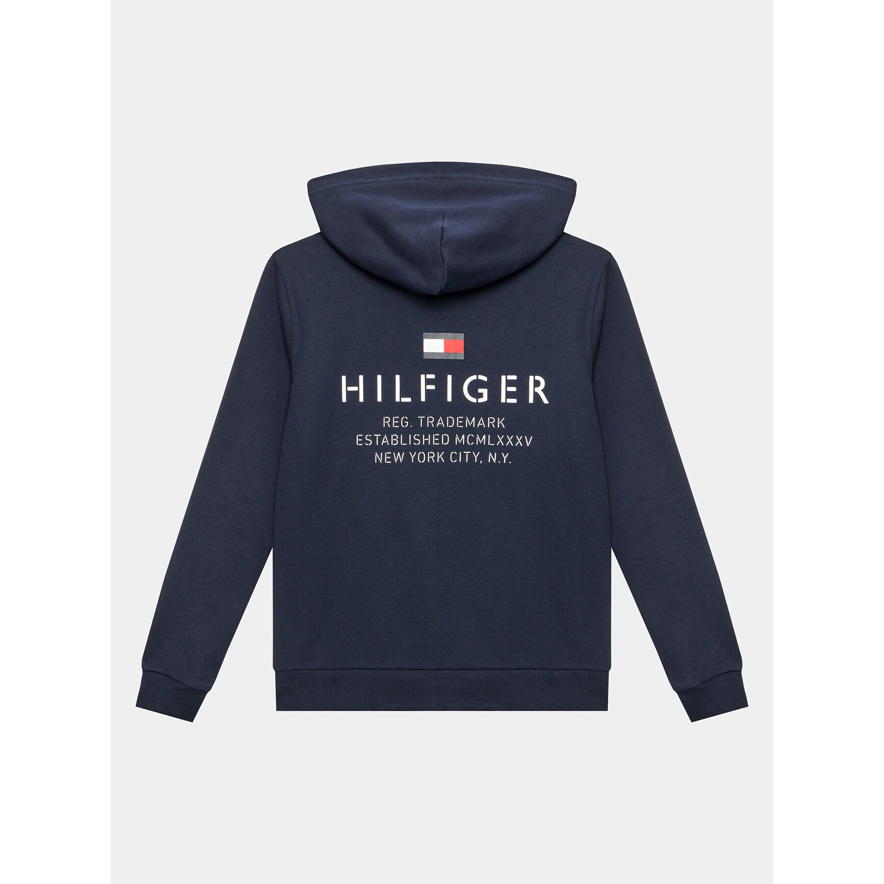 Tommy Hilfiger Mikina KB0KB08233 D Tmavomodrá Regular Fit - Pepit.sk