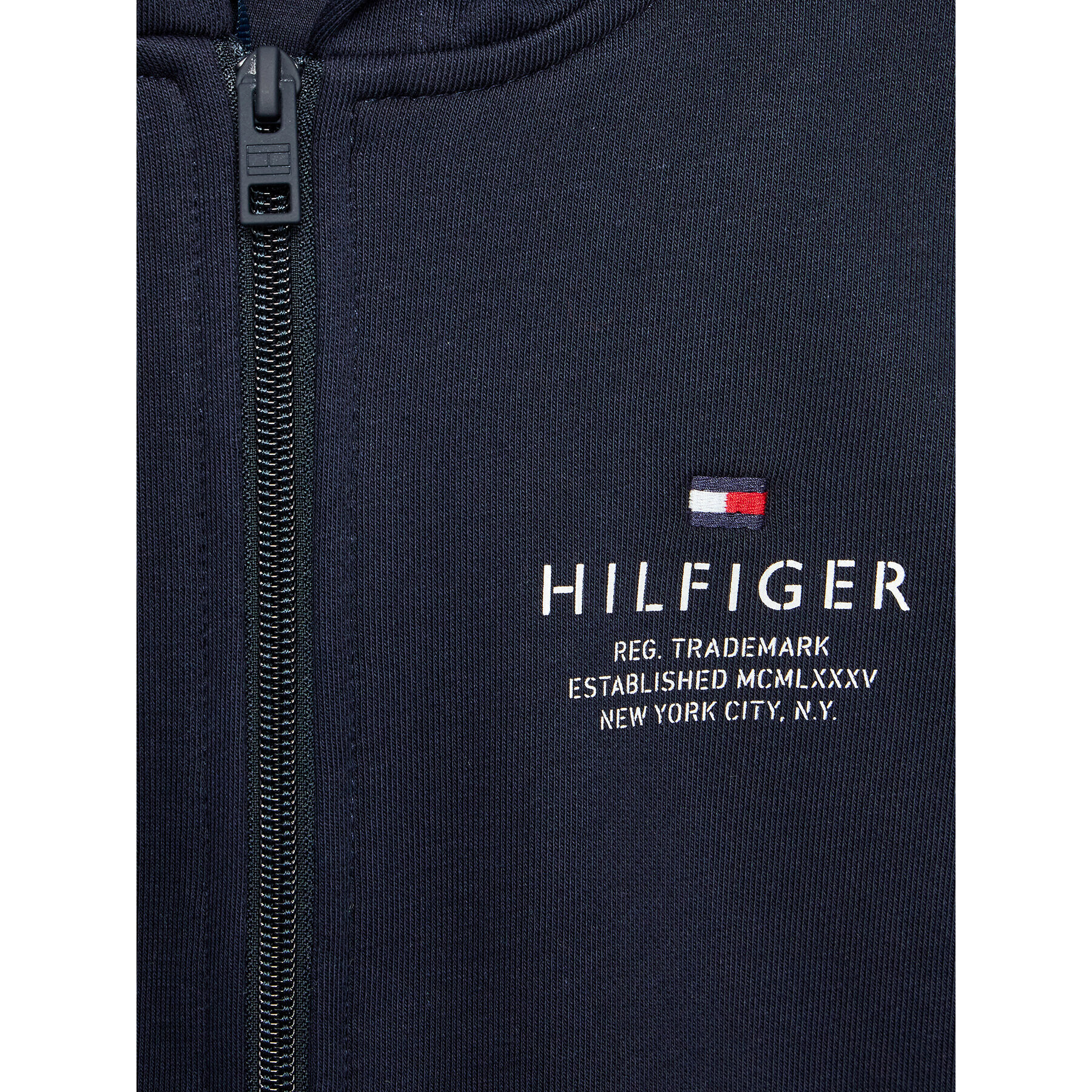 Tommy Hilfiger Mikina KB0KB08233 D Tmavomodrá Regular Fit - Pepit.sk