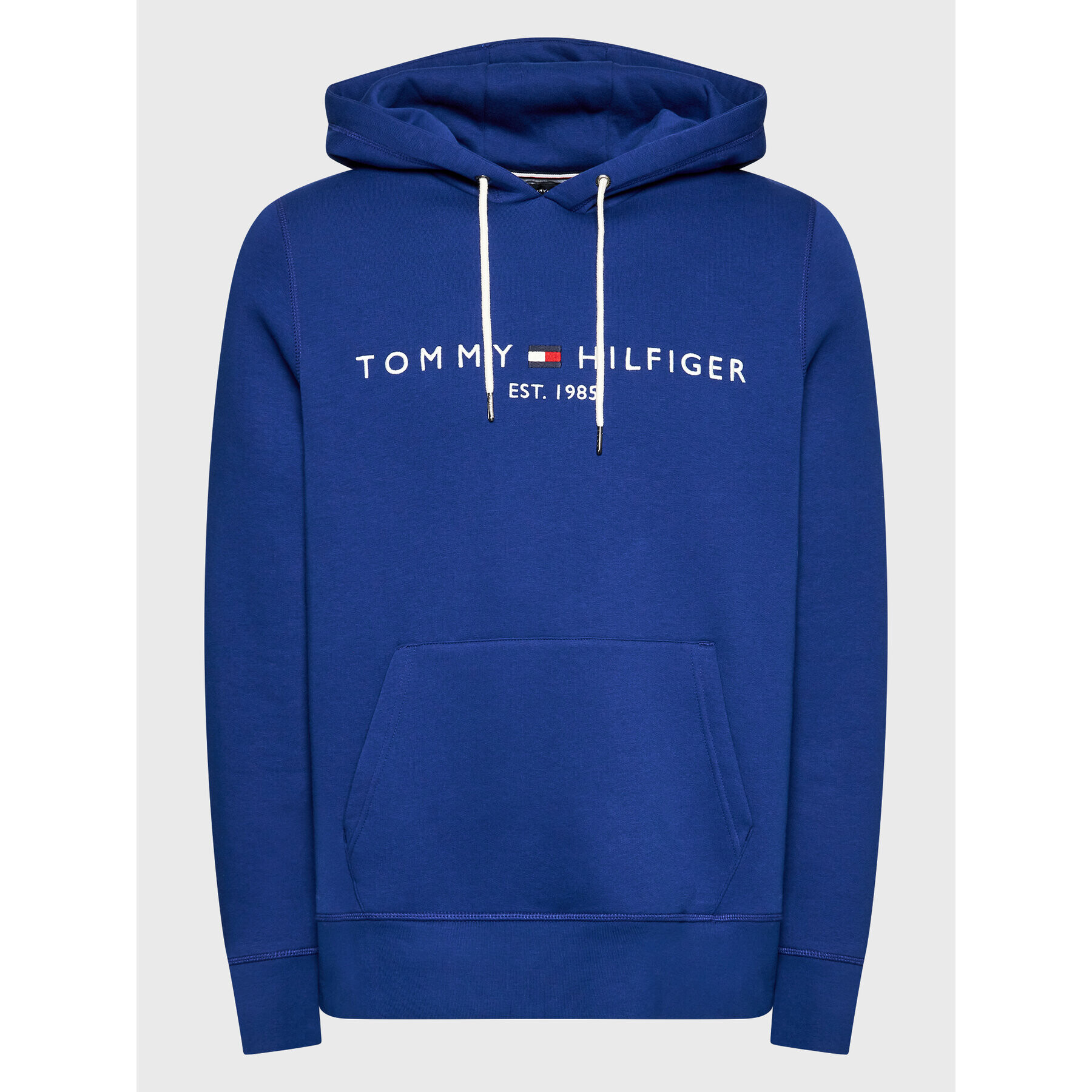 Tommy Hilfiger Mikina Logo MW0MW11599 Modrá Regular Fit - Pepit.sk