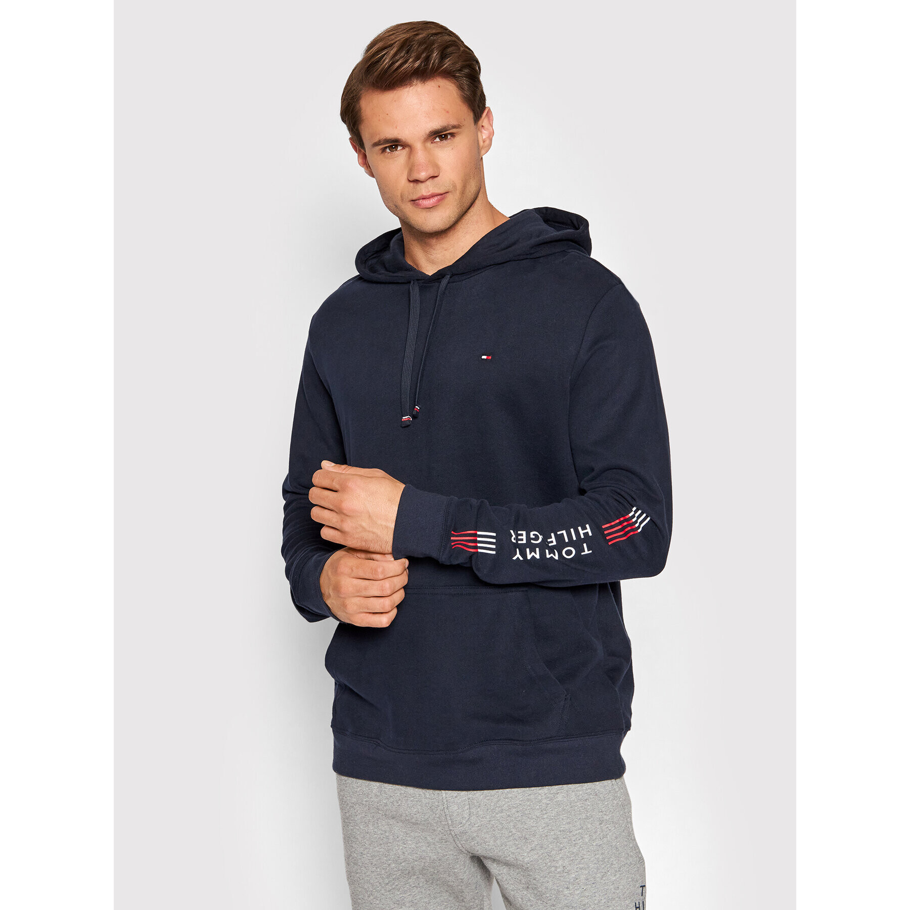 Tommy Hilfiger Mikina Oh UM0UM02431 Tmavomodrá Regular Fit - Pepit.sk