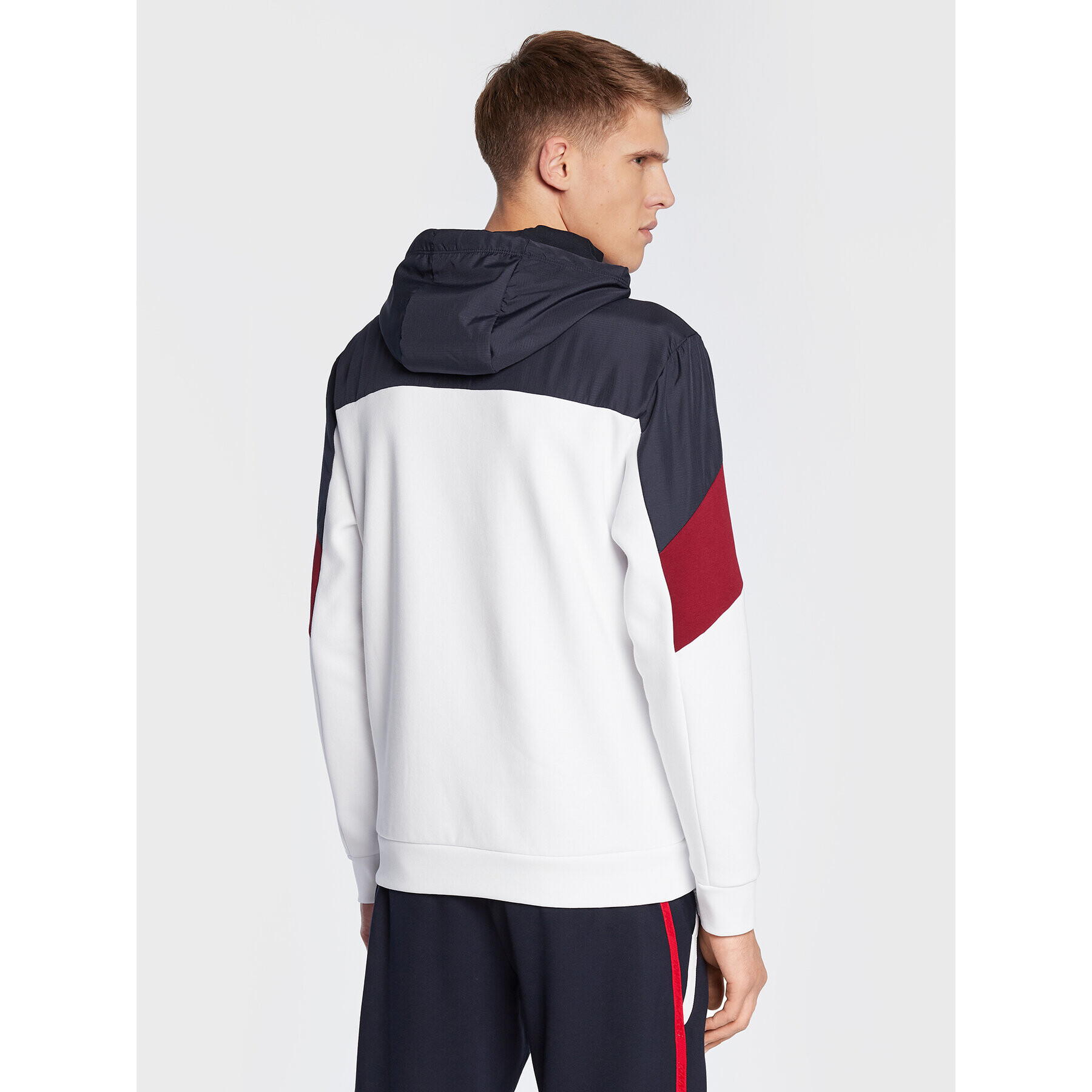 Tommy Hilfiger Mikina Seasonal MW0MW27547 Biela Relaxed Fit - Pepit.sk