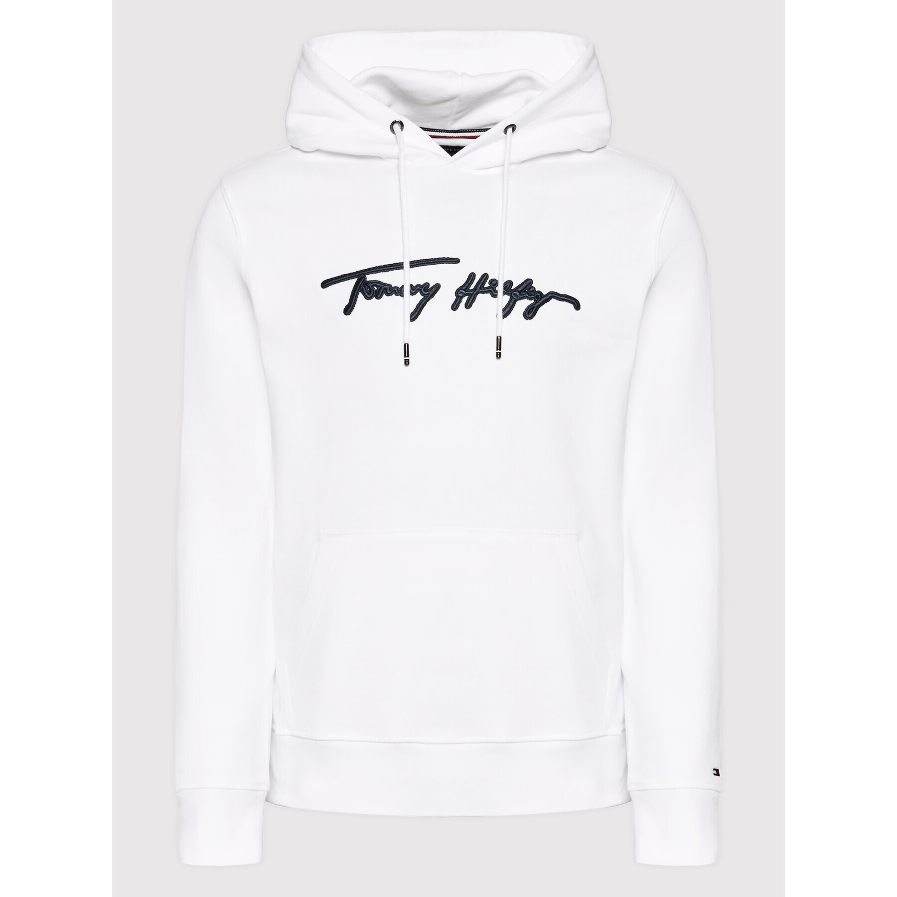 Tommy Hilfiger Mikina Signature Graphic MW0MW25057 Biela Regular Fit - Pepit.sk