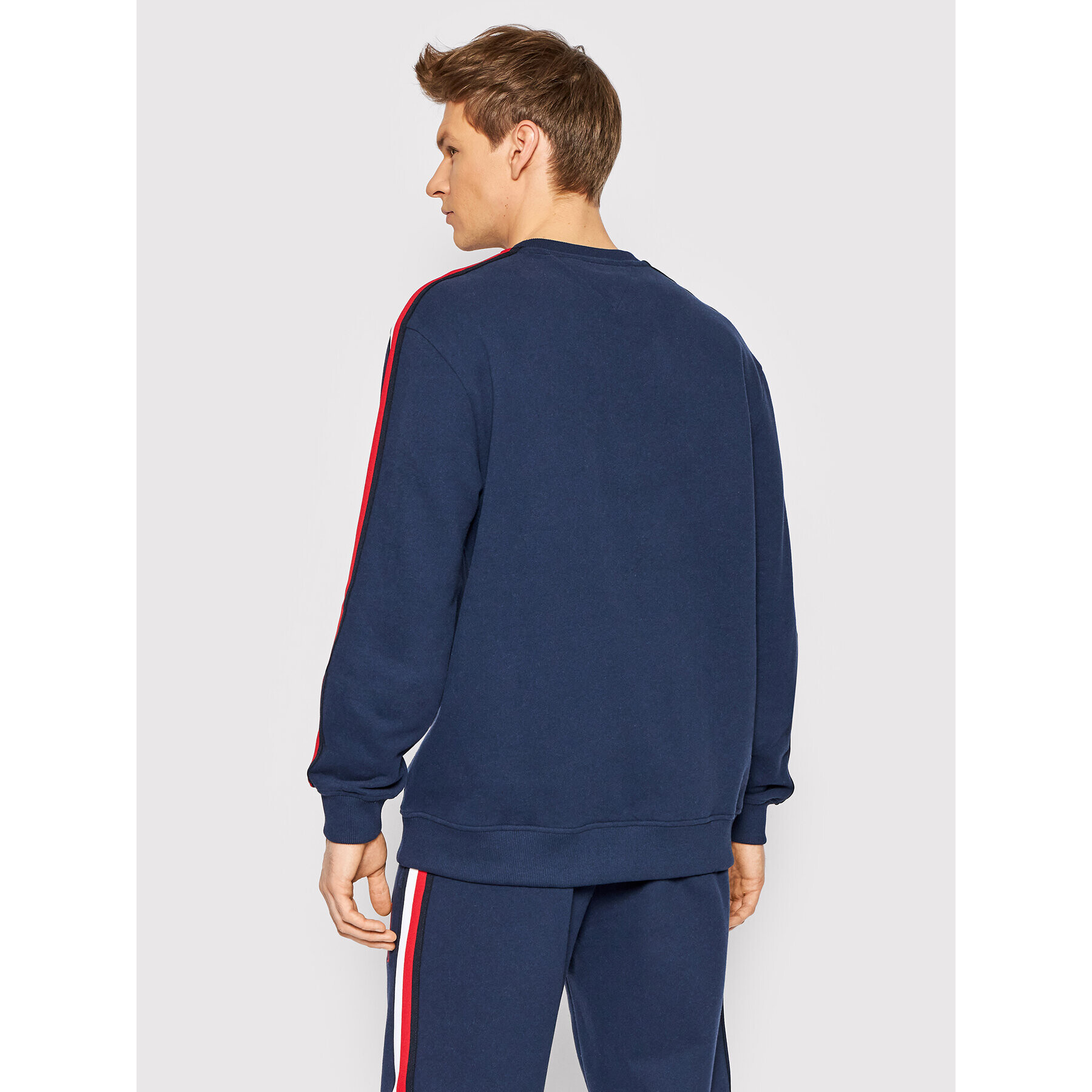 Tommy Hilfiger Mikina Track Top UM0UM02370 Tmavomodrá Regular Fit - Pepit.sk