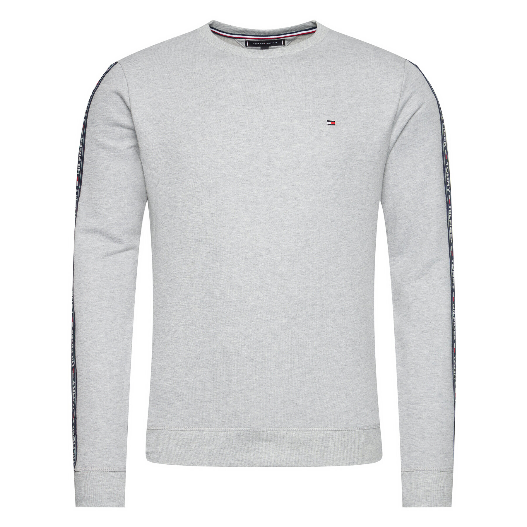 Tommy Hilfiger Mikina Track UM0UM00705 Sivá Regular Fit - Pepit.sk