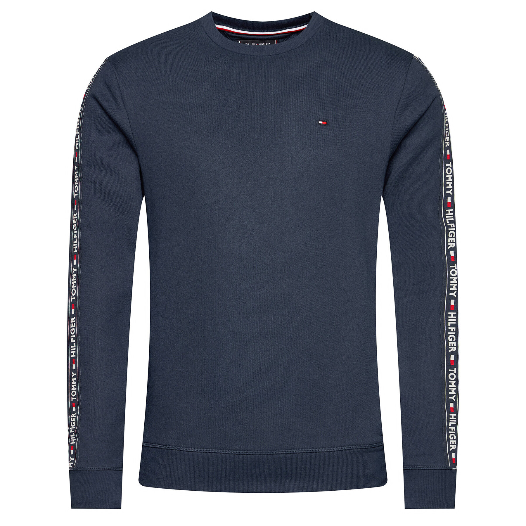 Tommy Hilfiger Mikina Track UM0UM00705 Tmavomodrá Regular Fit - Pepit.sk