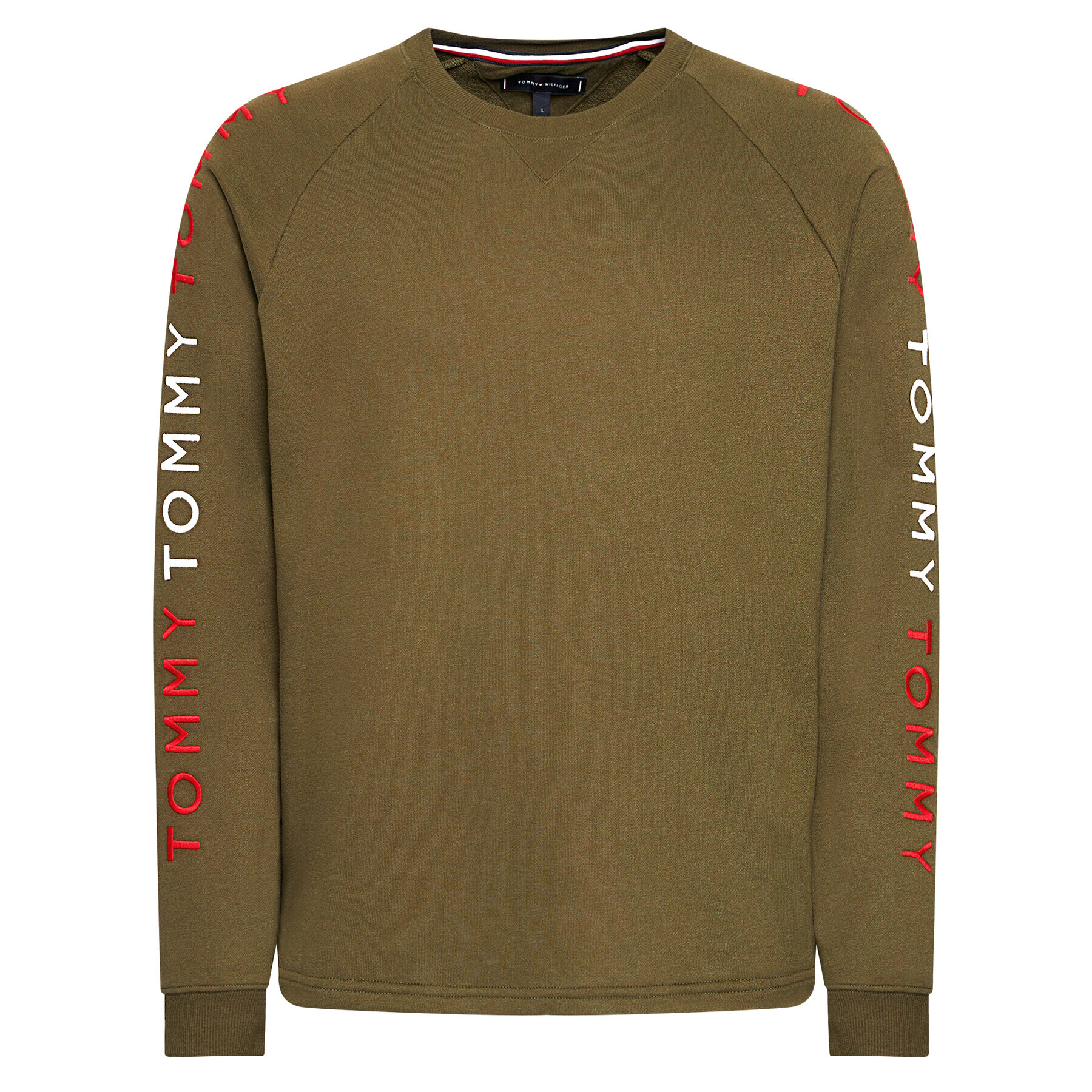 Tommy Hilfiger Mikina Track UM0UM02133 Zelená Regular Fit - Pepit.sk