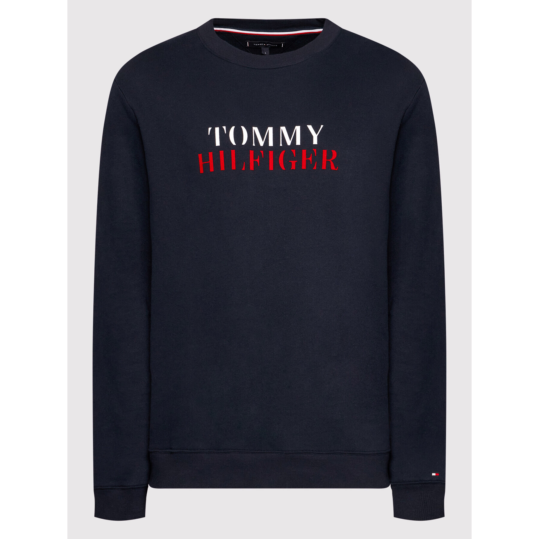 Tommy Hilfiger Mikina Track UM0UM02366 Tmavomodrá Regular Fit - Pepit.sk