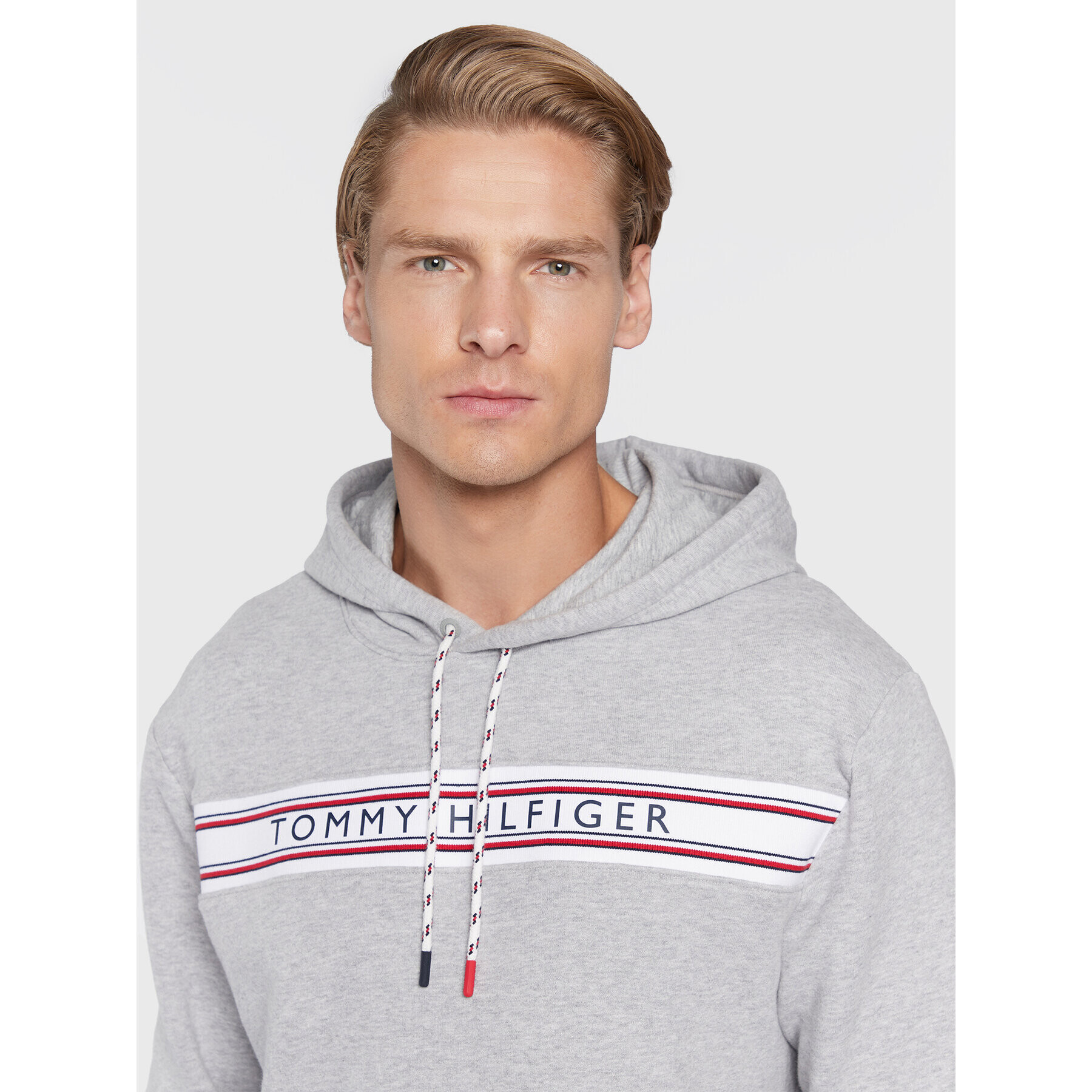 Tommy Hilfiger Mikina UM0UM02427 Sivá Regular Fit - Pepit.sk