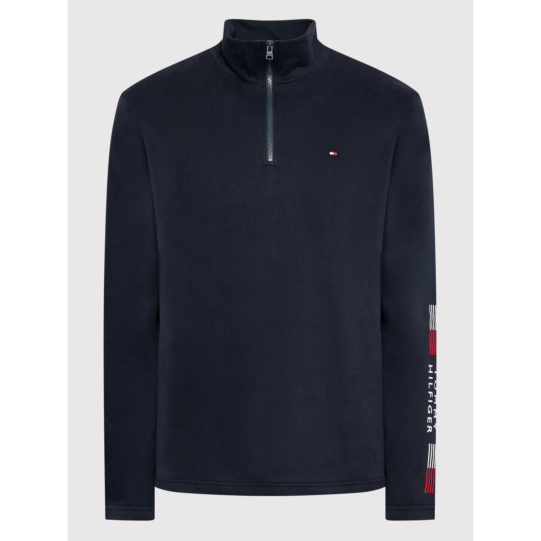 Tommy Hilfiger Mikina UM0UM02521 Tmavomodrá Regular Fit - Pepit.sk