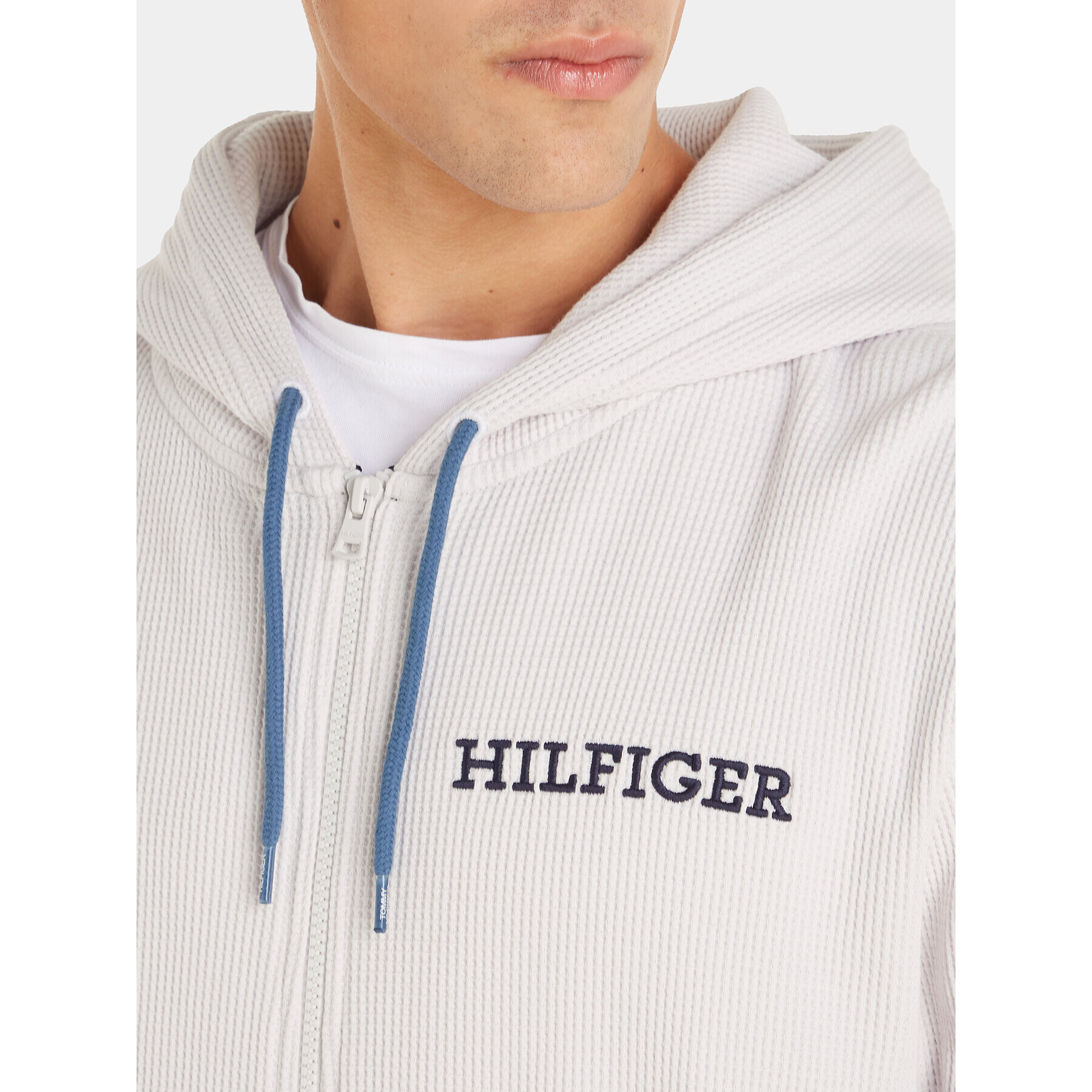 Tommy Hilfiger Mikina UM0UM03131 Sivá Regular Fit - Pepit.sk