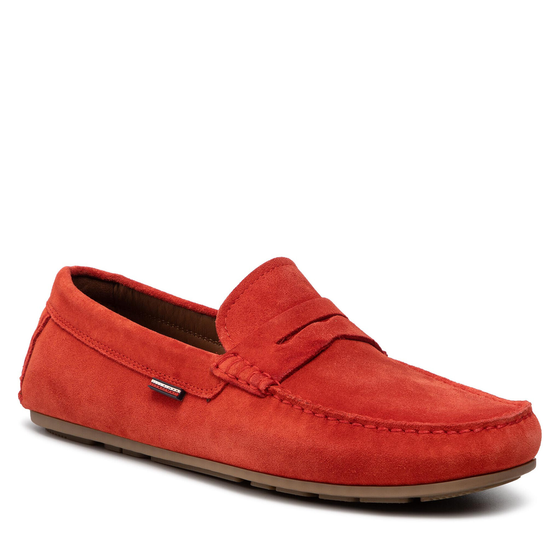 Tommy Hilfiger Mokasíny Classic Suede Driver FM0FM02725 Oranžová - Pepit.sk