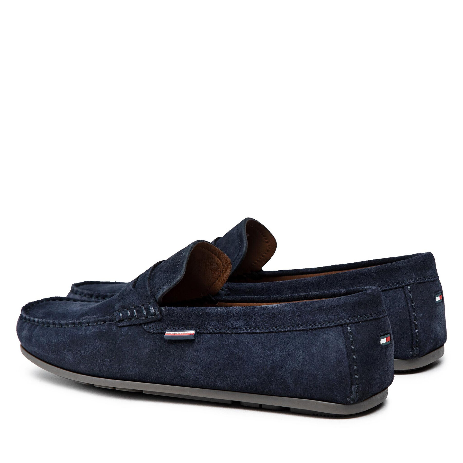 Tommy Hilfiger Mokasíny Classic Suede Penny Loafer FM0FM02725 Tmavomodrá - Pepit.sk