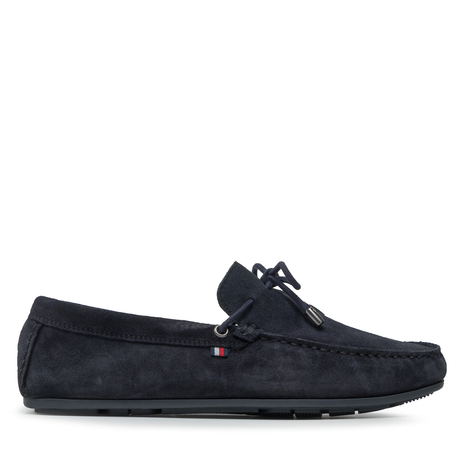 Tommy Hilfiger Mokasíny Corporate Suede Driver W Laces FM0FM03960 Tmavomodrá - Pepit.sk