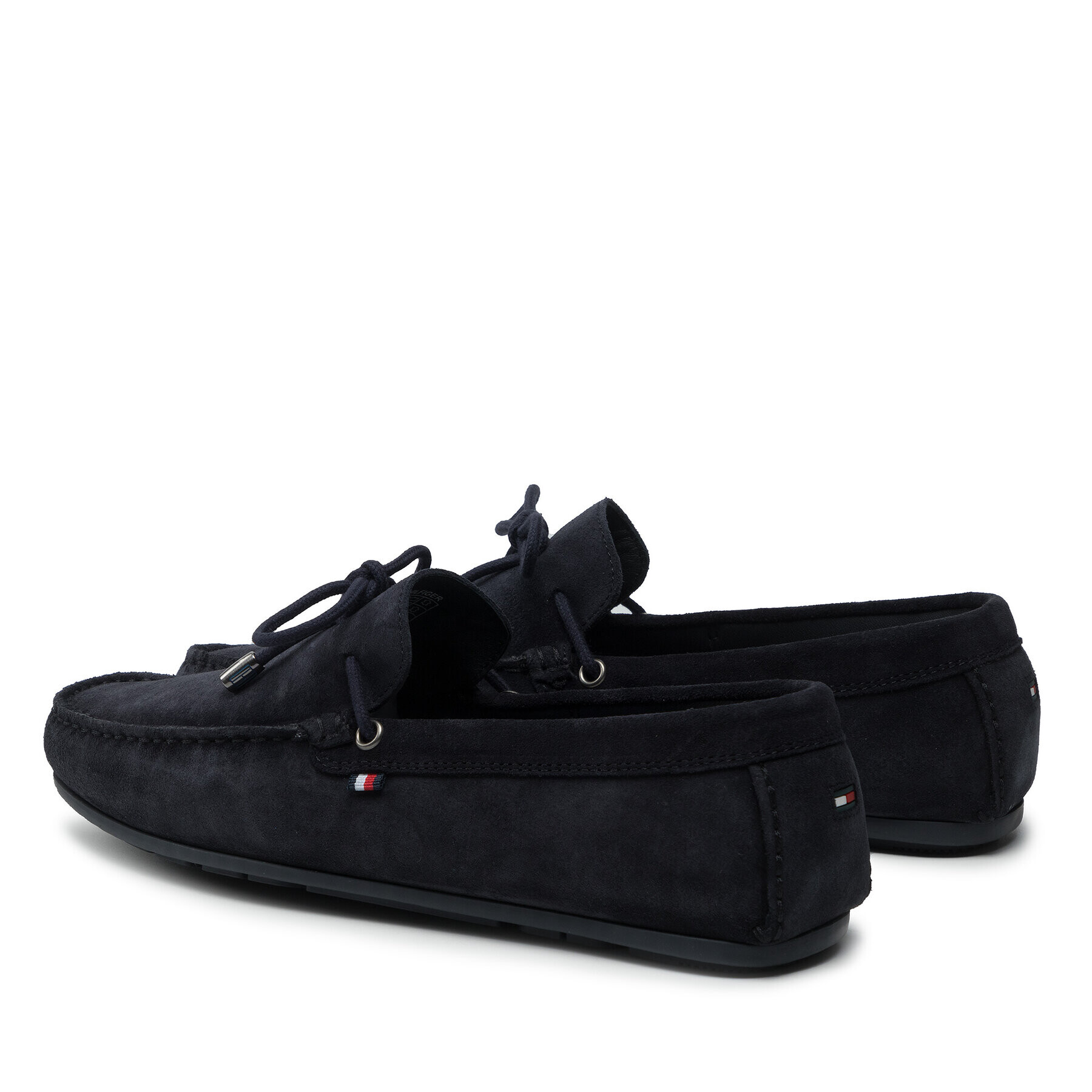 Tommy Hilfiger Mokasíny Corporate Suede Driver W Laces FM0FM03960 Tmavomodrá - Pepit.sk