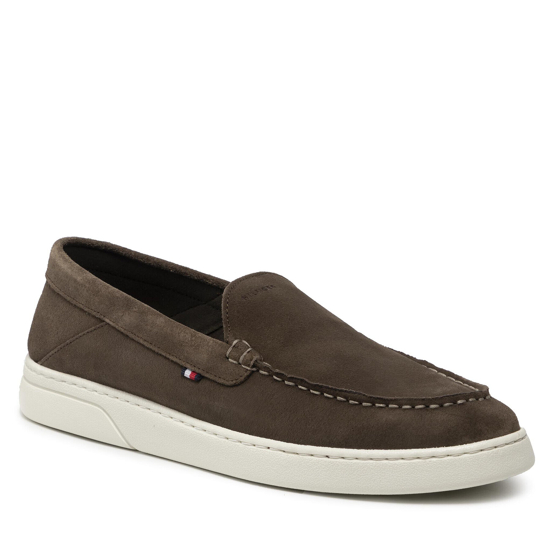 Tommy Hilfiger Mokasíny Th Comfort Hybrid Loafer M FM0FM04086 Zelená - Pepit.sk