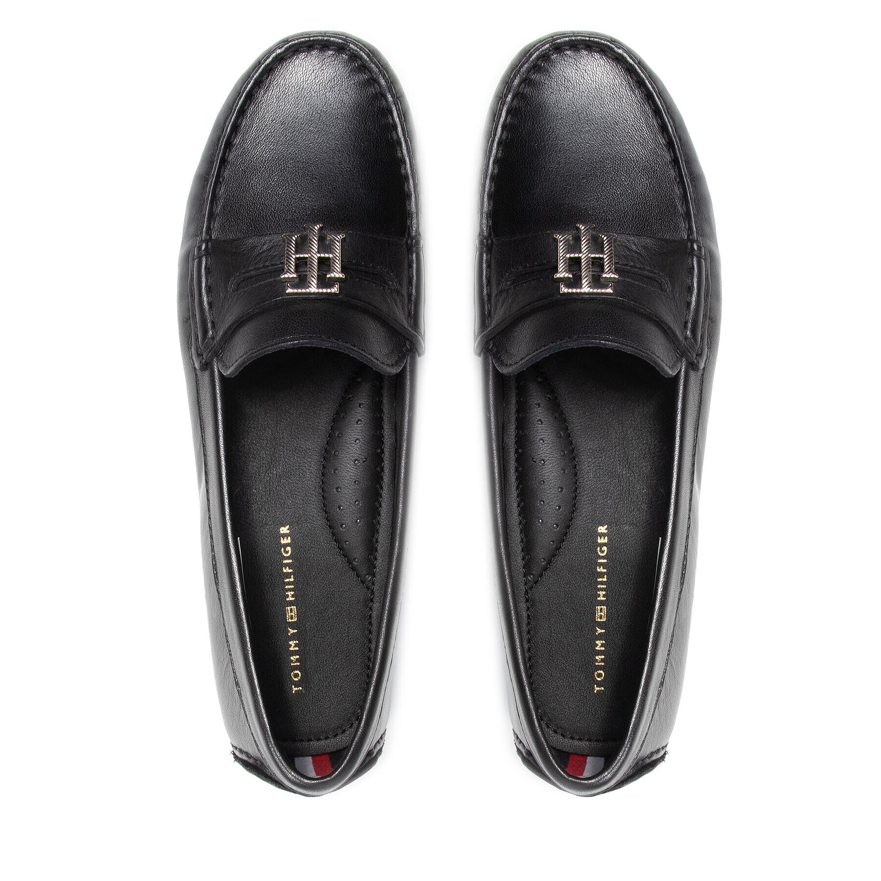 Tommy Hilfiger Mokasíny TH Hardware Mocassin FW0FW05956 Čierna - Pepit.sk