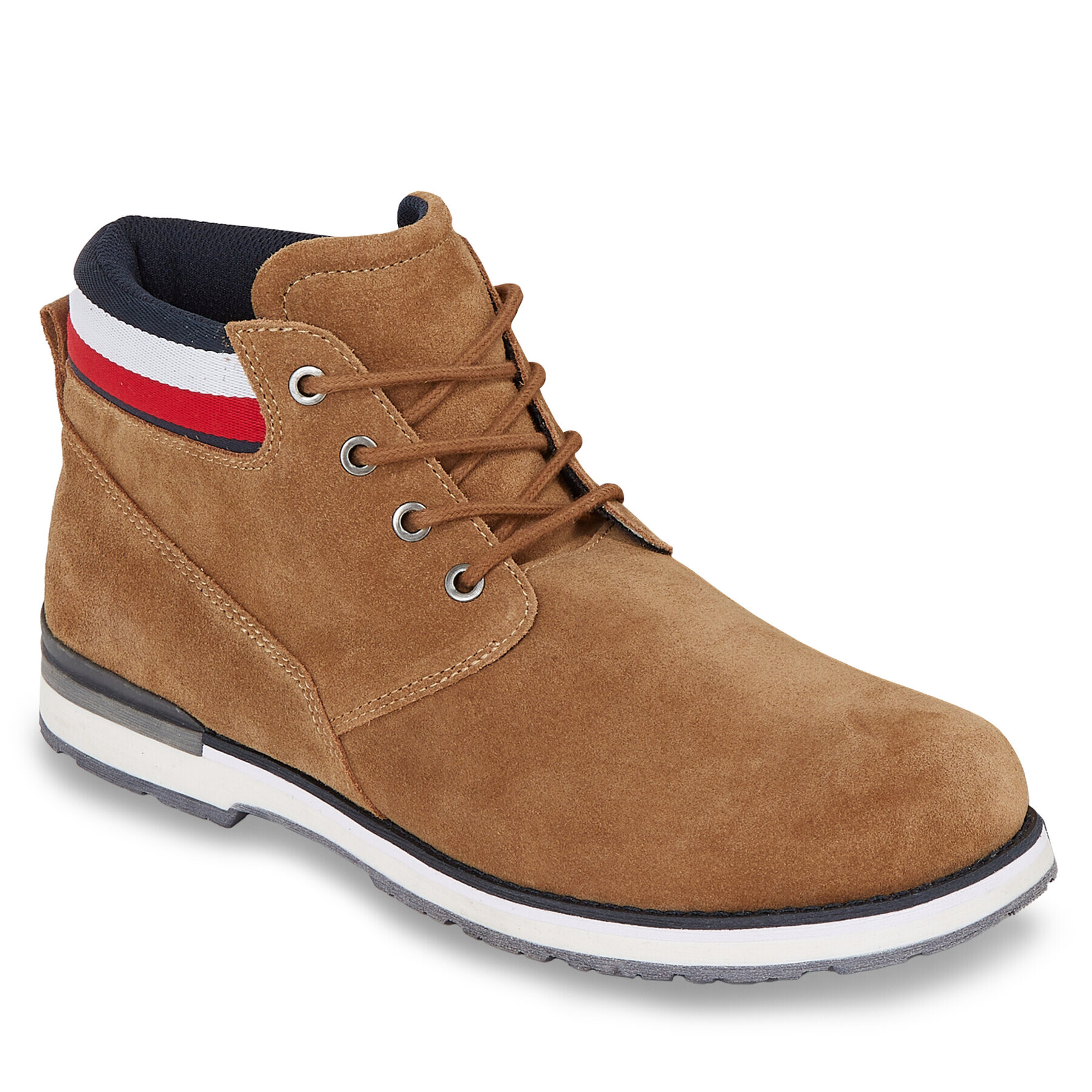 Tommy Hilfiger Outdoorová obuv Core Hilfiger Suede Boot FM0FM04800 Hnedá - Pepit.sk