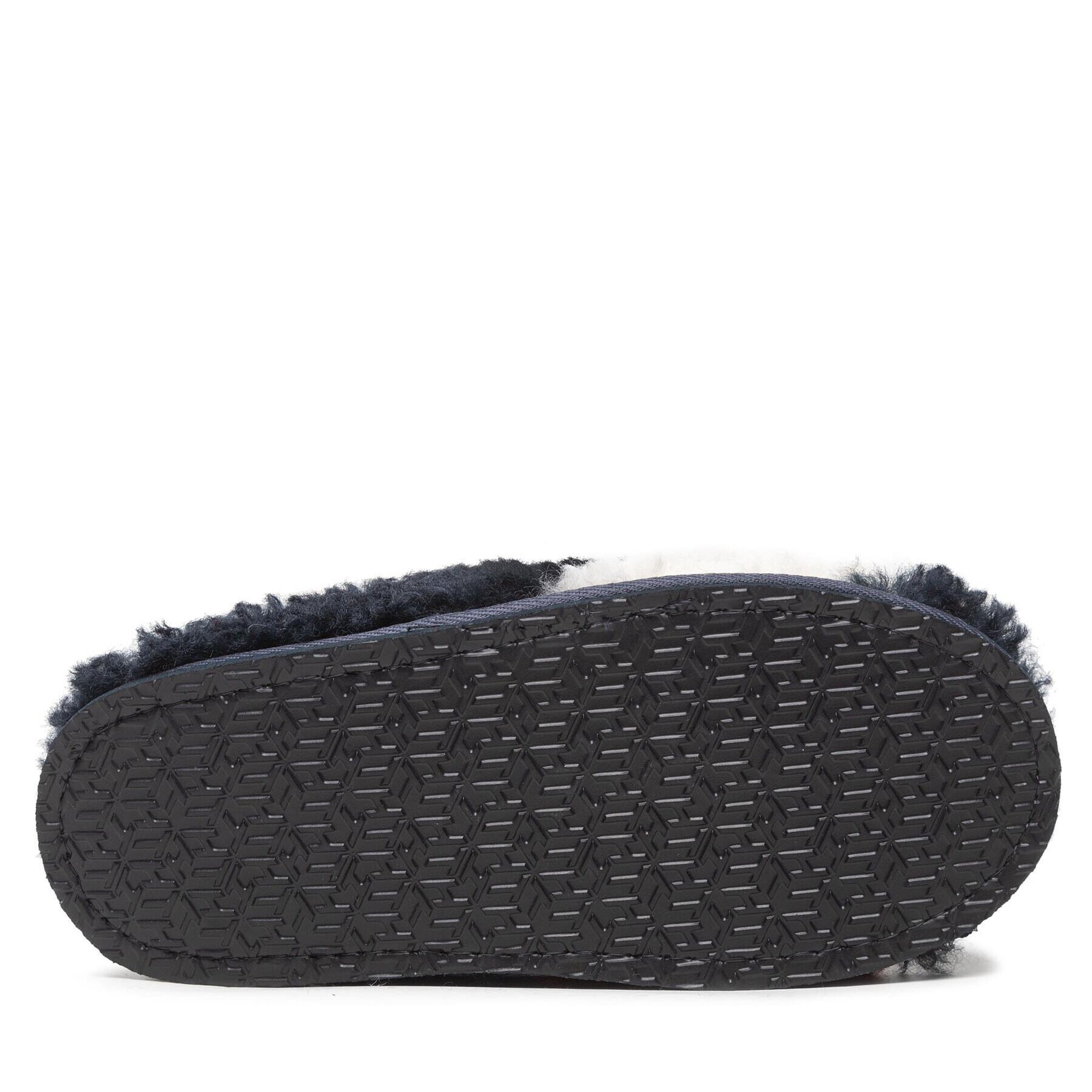 Tommy Hilfiger Papuče Th Home Slipper Sherpa Fur FW0FW06577 Tmavomodrá - Pepit.sk