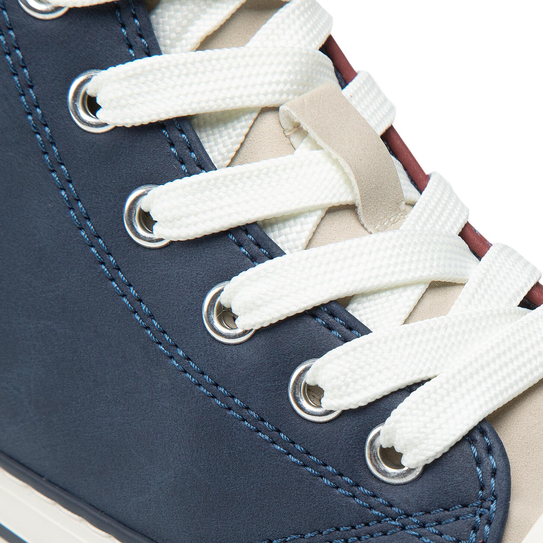 Tommy Hilfiger Plátenky High Top Lace-Up Sneaker T3X9-32451-1441 M Tmavomodrá - Pepit.sk