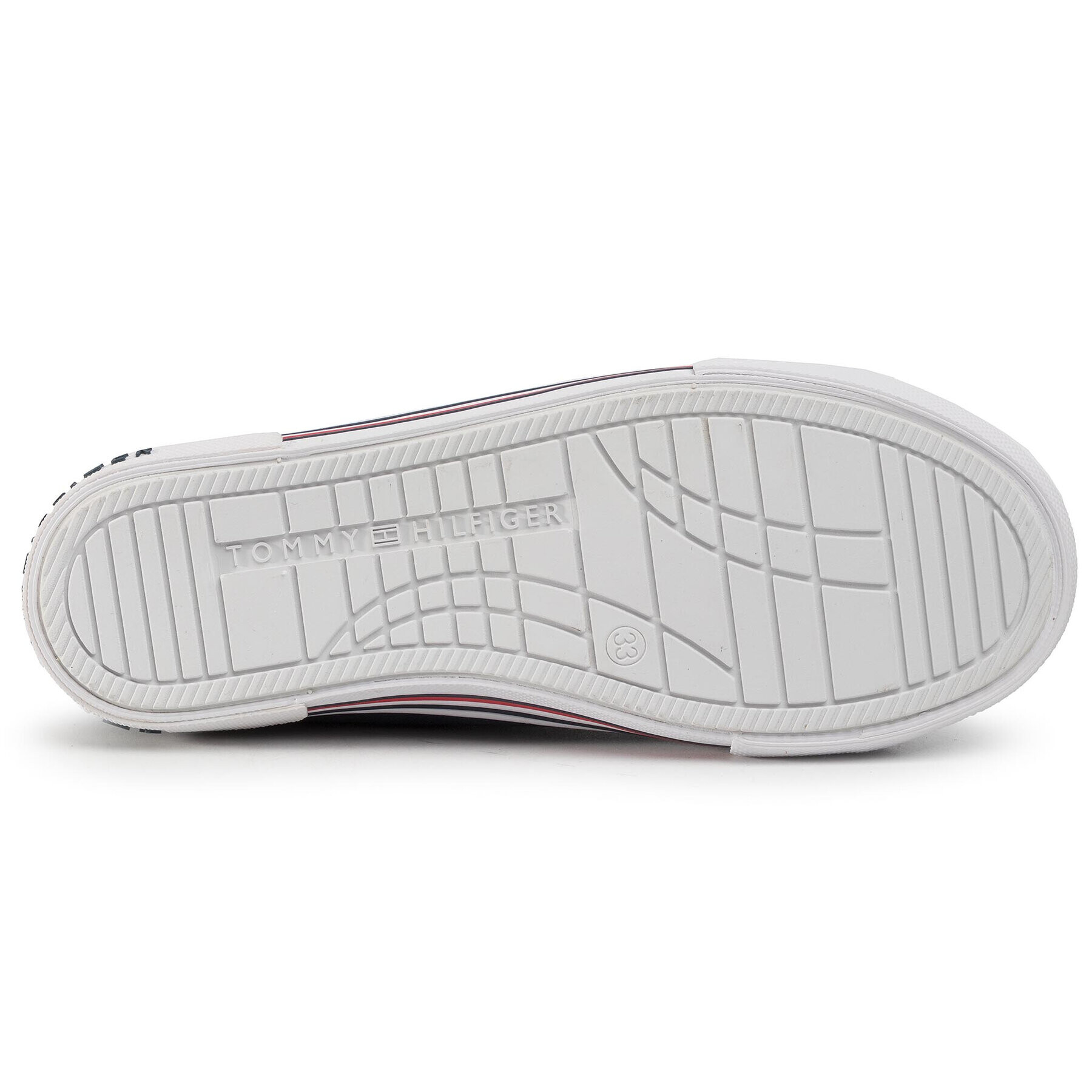 Tommy Hilfiger Plátenky Low Cut Lace-Up Sneaker T3X4-30692-0890 S Tmavomodrá - Pepit.sk