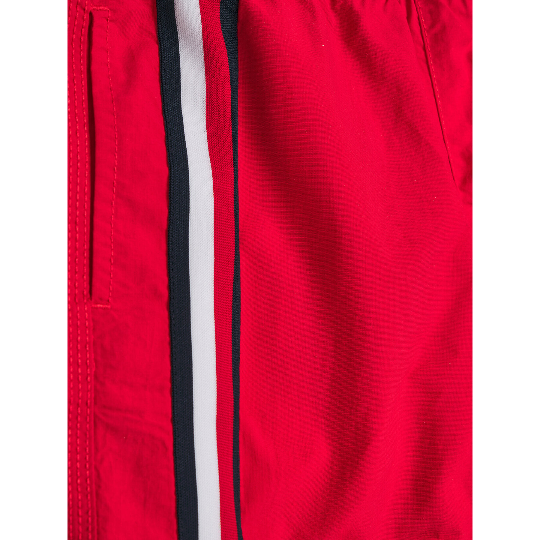 Tommy Hilfiger Plavecké šortky Medium Drawstring UB0UB00282 D Červená Regular Fit - Pepit.sk