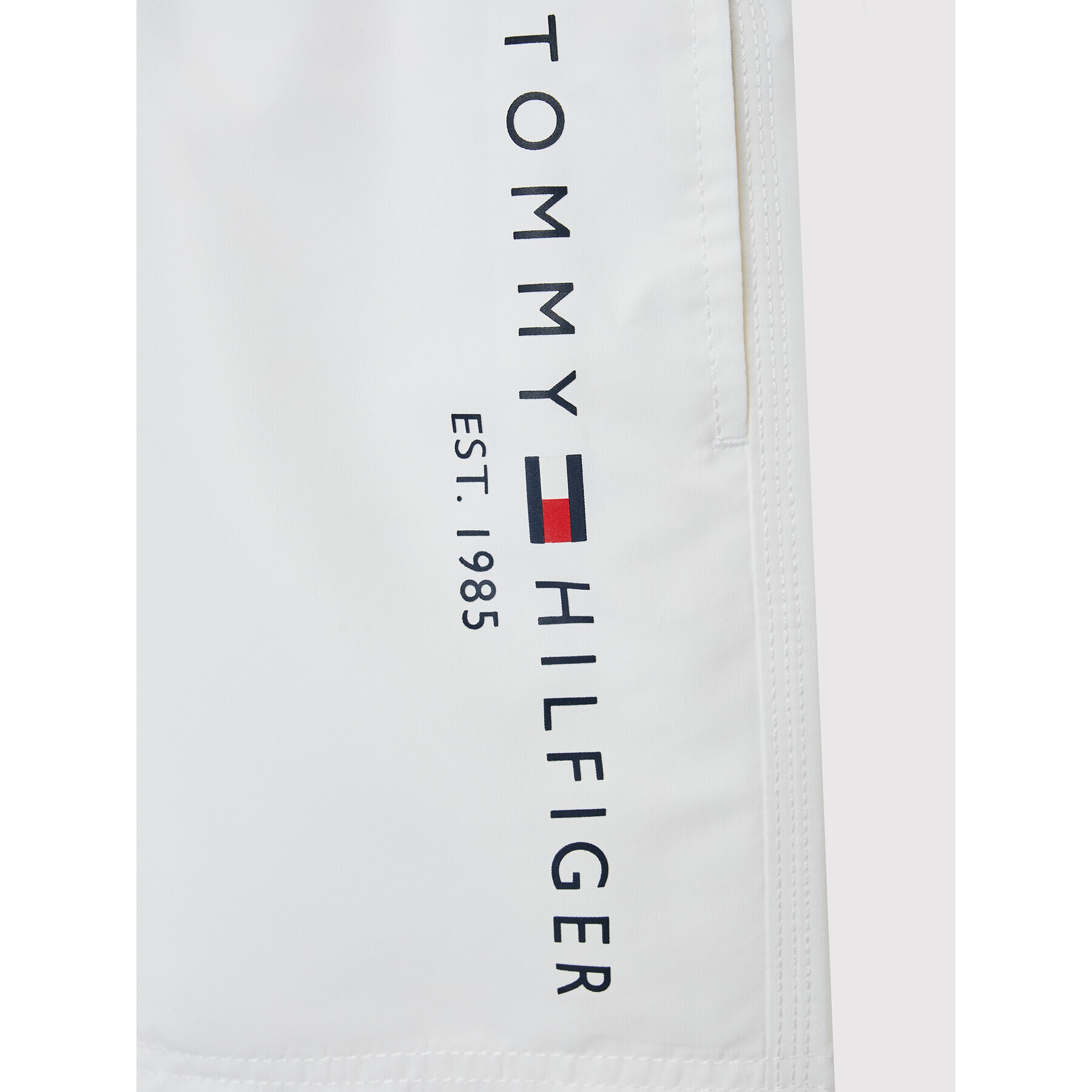 Tommy Hilfiger Plavecké šortky Medium UB0UB00378 Biela Regular Fit - Pepit.sk