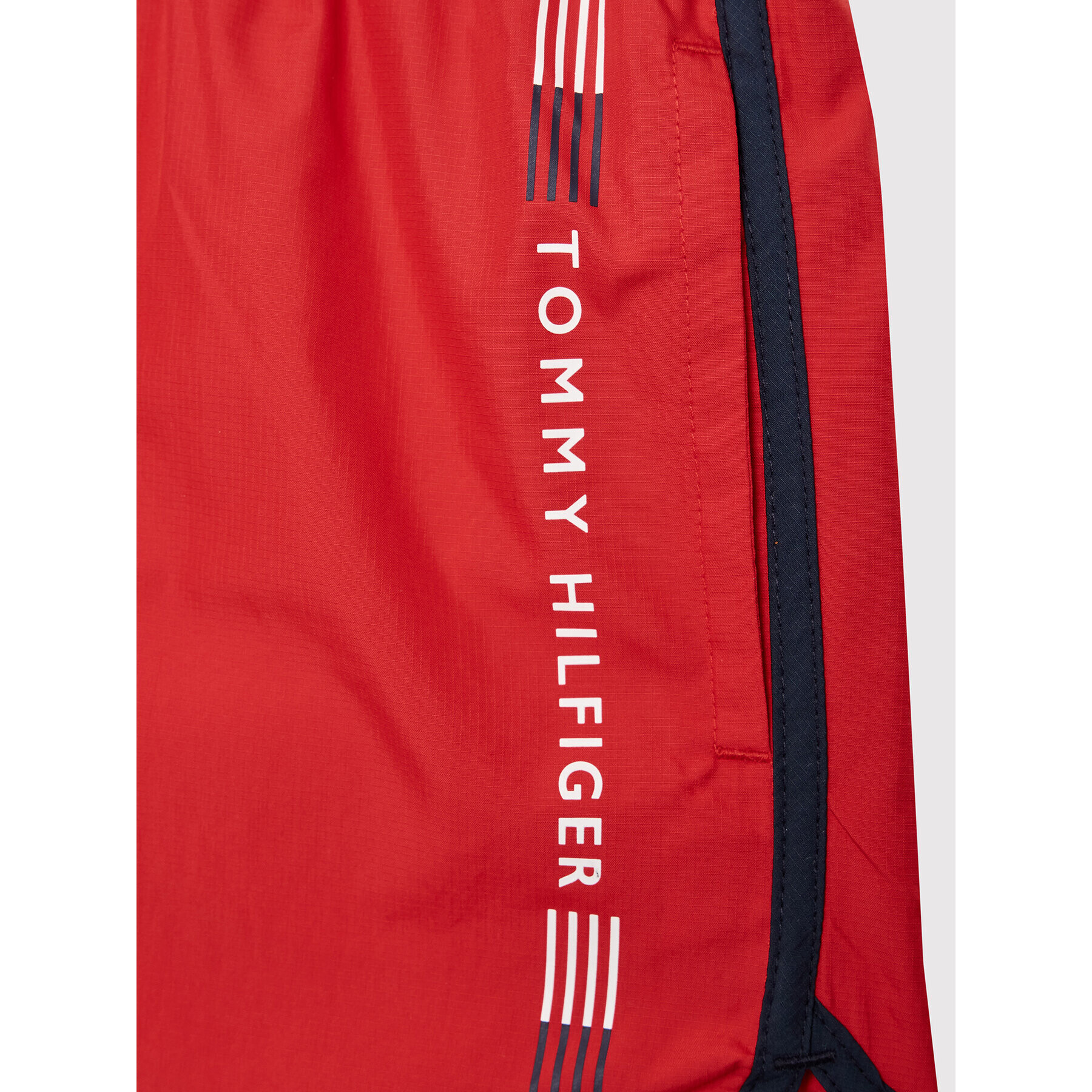 Tommy Hilfiger Plavecké šortky Runner UB0UB00422 Červená Regular Fit - Pepit.sk