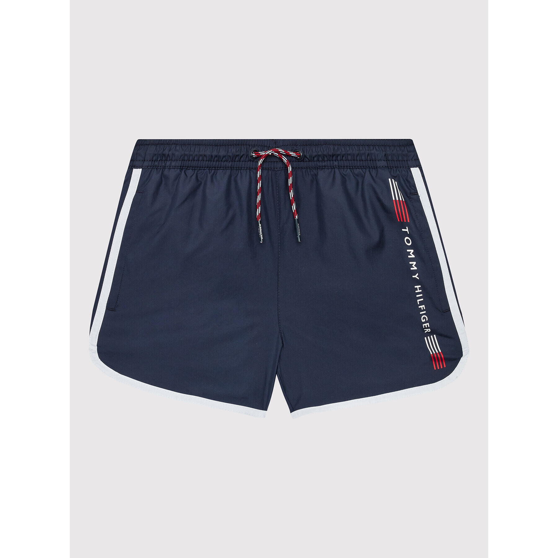 Tommy Hilfiger Plavecké šortky Runner UB0UB00422 Tmavomodrá Regular Fit - Pepit.sk