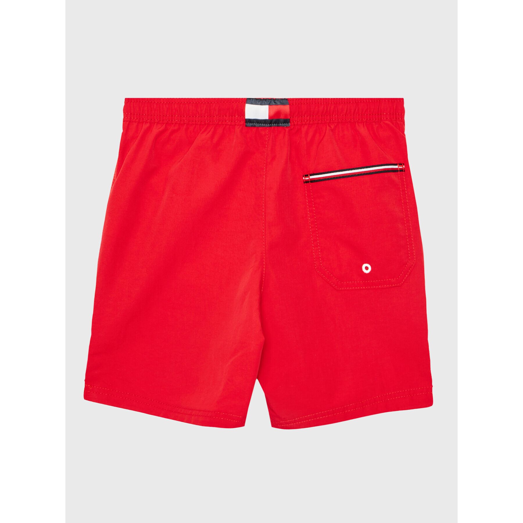 Tommy Hilfiger Plavecké šortky UB0UB00482 Červená Regular Fit - Pepit.sk