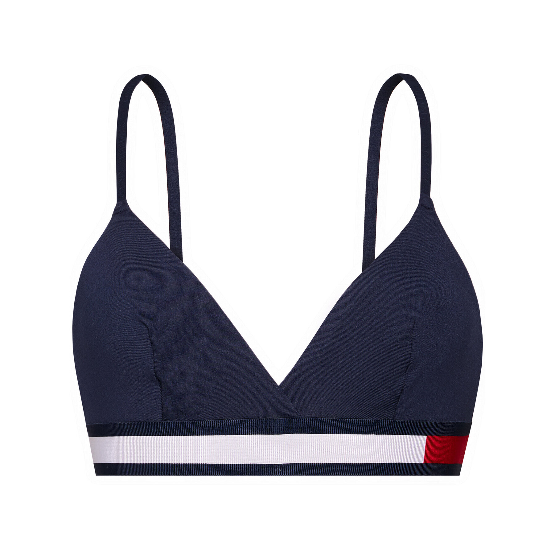 Tommy Hilfiger Podprsenka Bralette UW0UW01597 Tmavomodrá - Pepit.sk