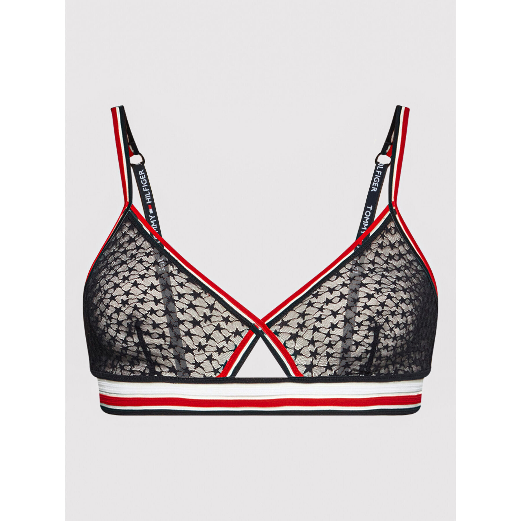 Tommy Hilfiger Podprsenka Bralette UW0UW02762 Tmavomodrá - Pepit.sk