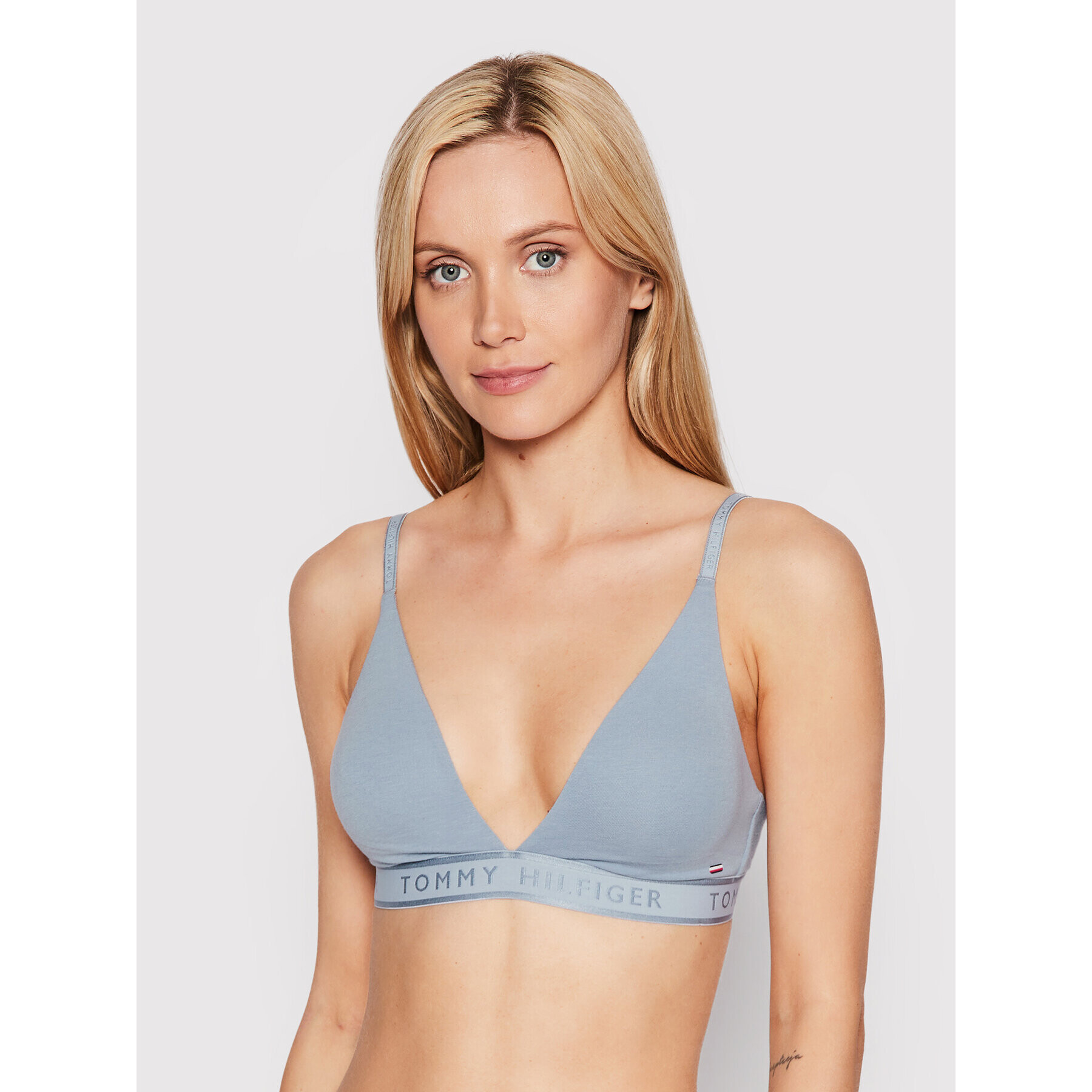 Tommy Hilfiger Podprsenka Bralette UW0UW03156 Modrá - Pepit.sk