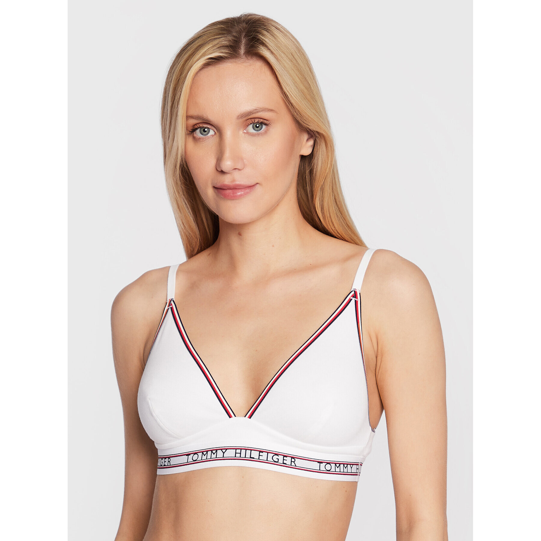 Tommy Hilfiger Podprsenka Bralette UW0UW03504 Biela - Pepit.sk