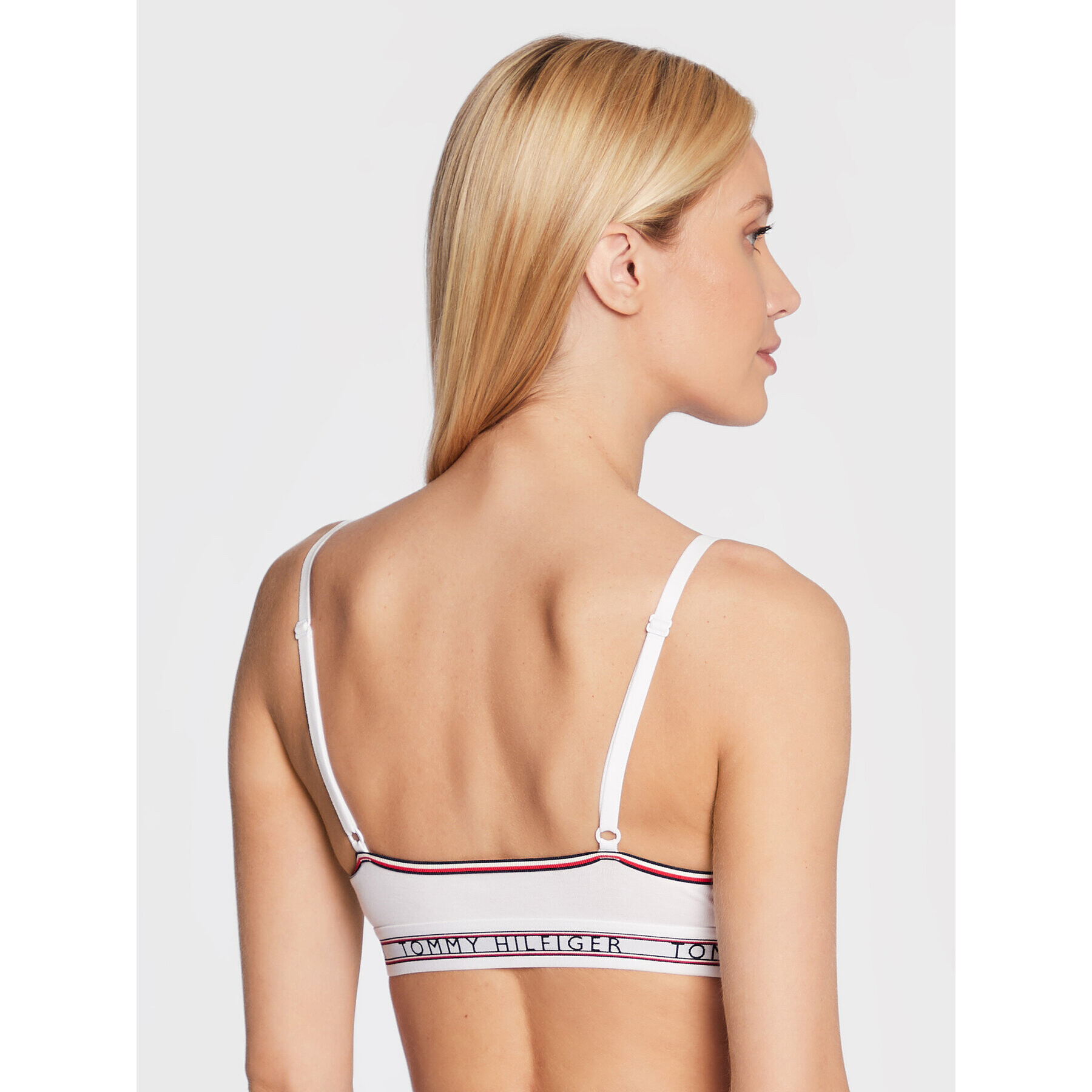 Tommy Hilfiger Podprsenka Bralette UW0UW03504 Biela - Pepit.sk