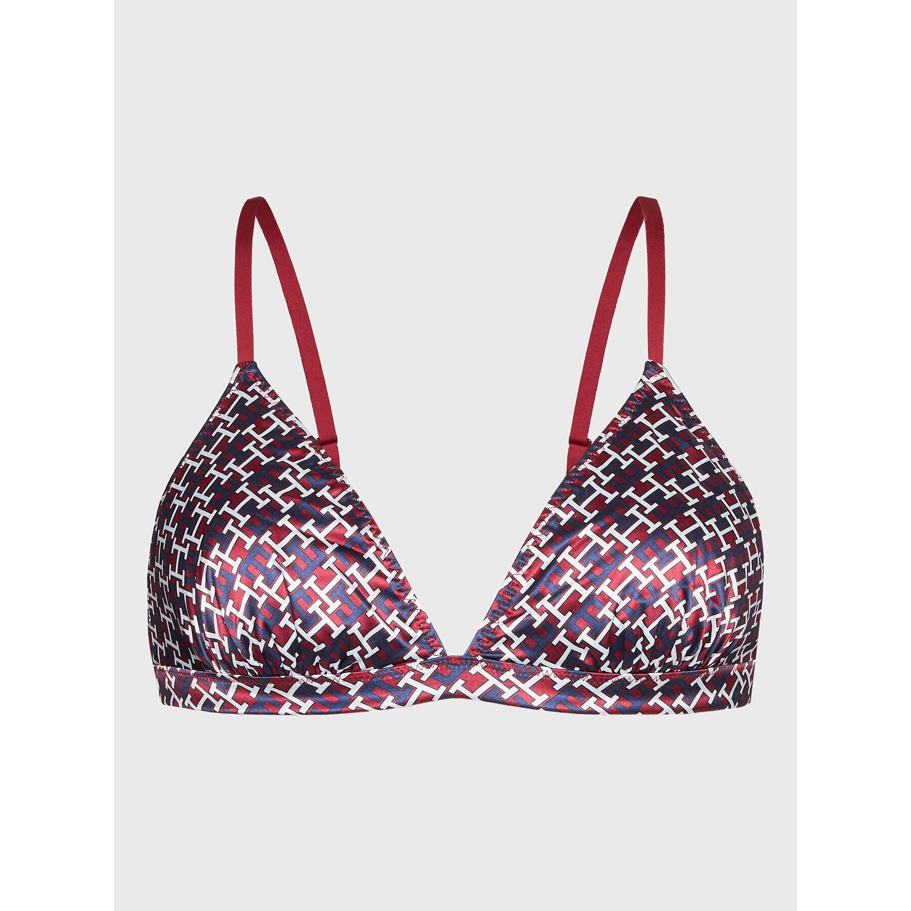 Tommy Hilfiger Podprsenka Bralette UW0UW03810 Bordová - Pepit.sk