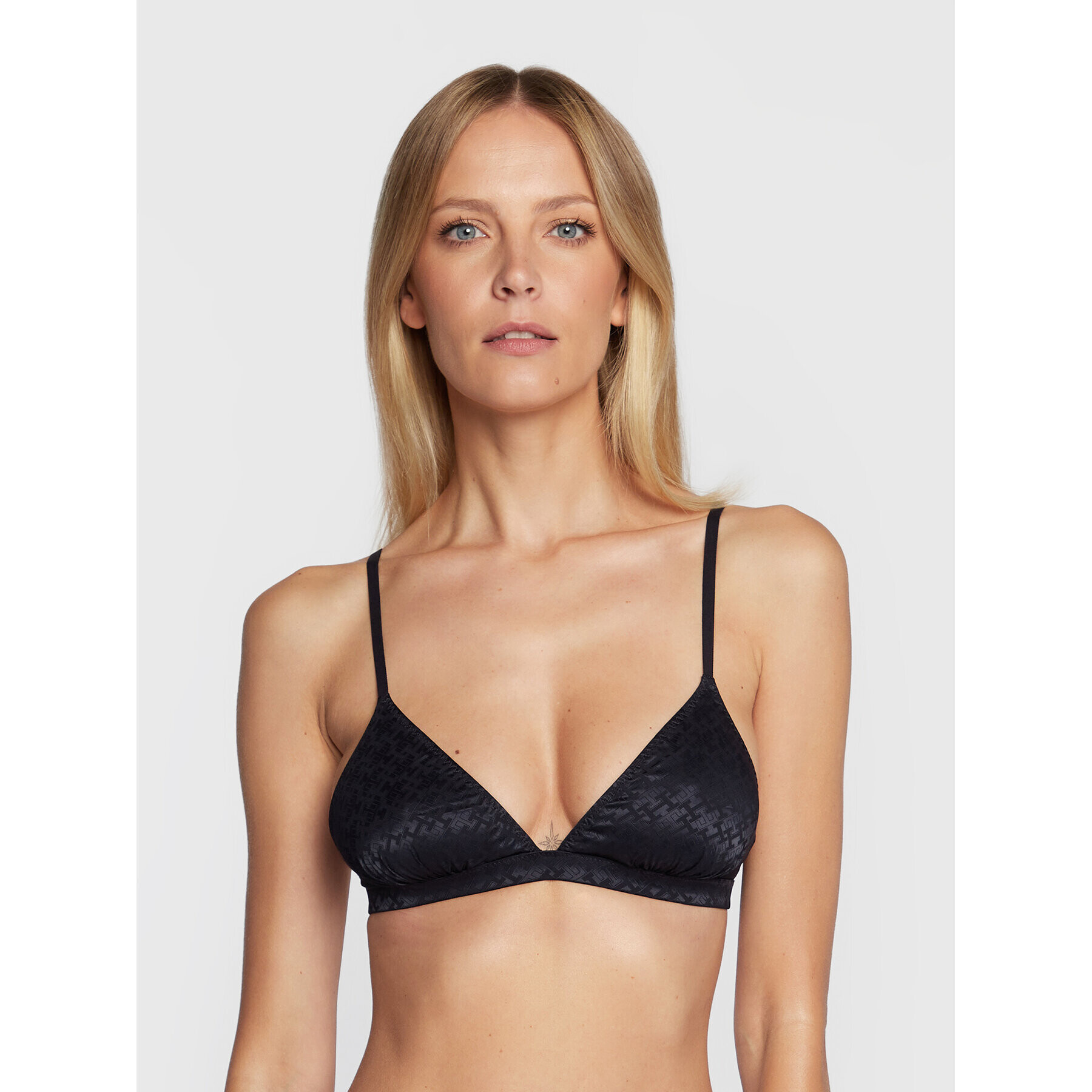 Tommy Hilfiger Podprsenka Bralette UW0UW04073 Tmavomodrá - Pepit.sk