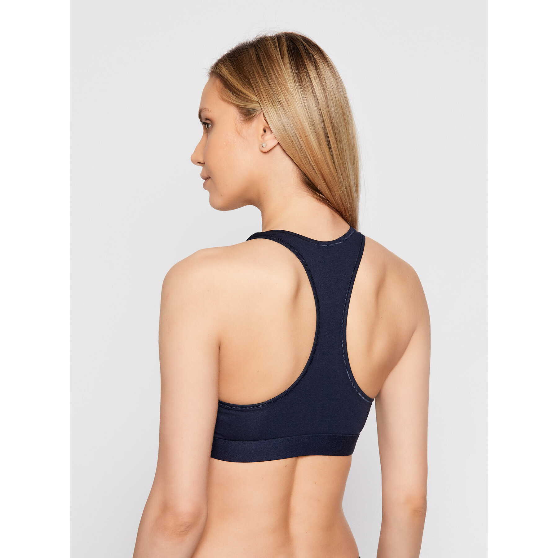 Tommy Hilfiger Podprsenkový top Bralette UW0UW02037 Tmavomodrá - Pepit.sk