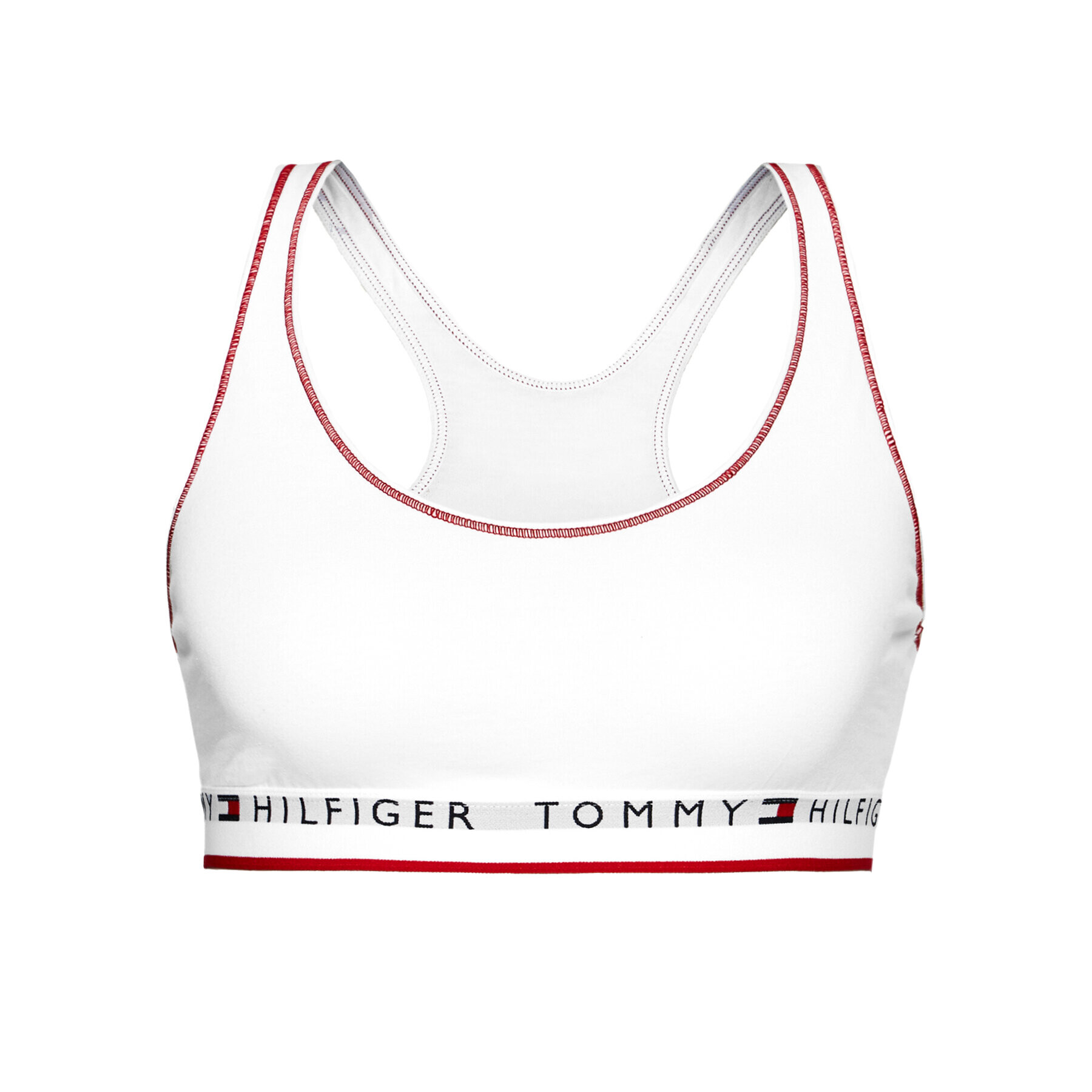 Tommy Hilfiger Podprsenkový top Bralette UW0UW02743 Biela - Pepit.sk