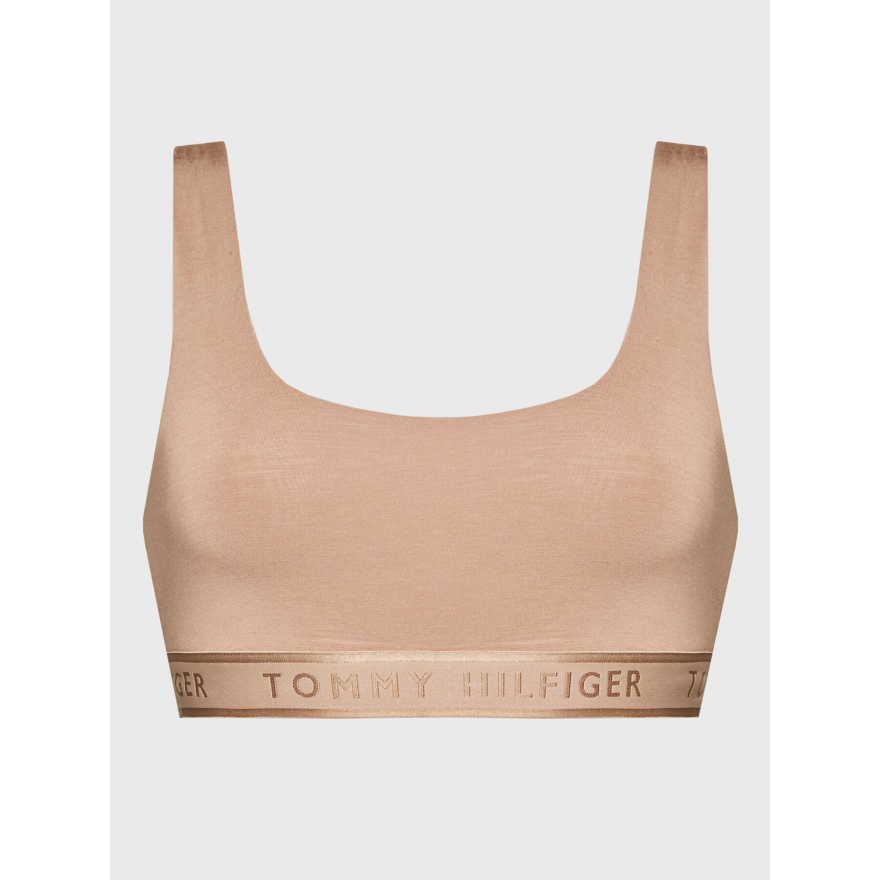 Tommy Hilfiger Podprsenkový top Unlined UW0UW03804 Béžová - Pepit.sk