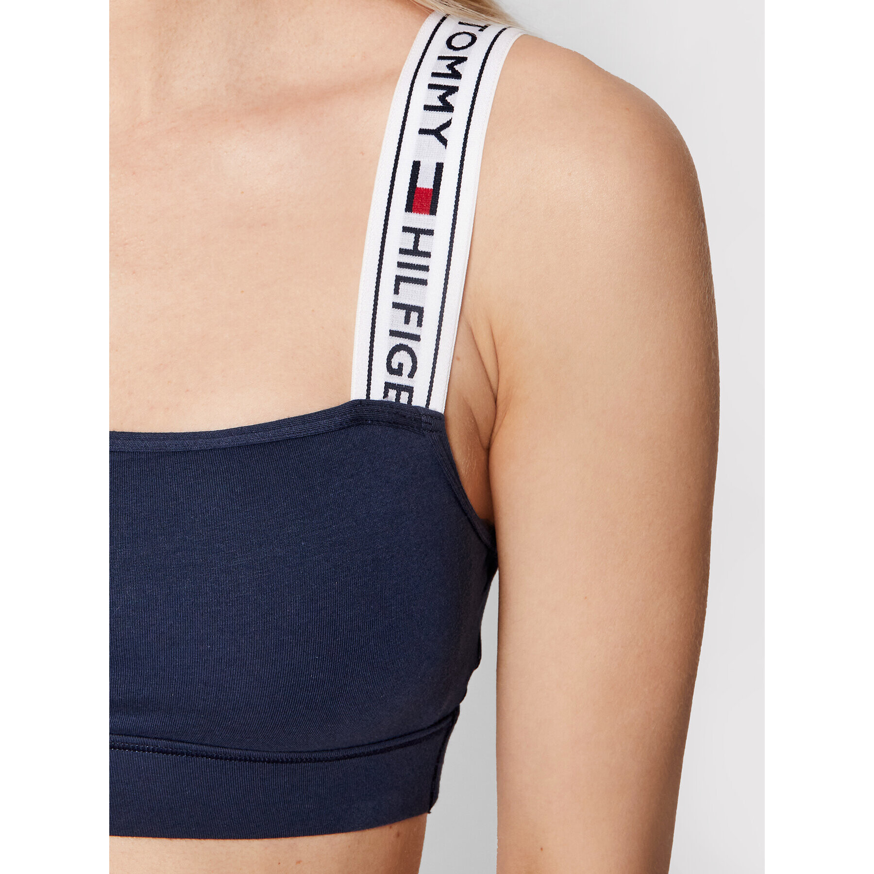 Tommy Hilfiger Podprsenkový top UW0UW00531 Tmavomodrá - Pepit.sk