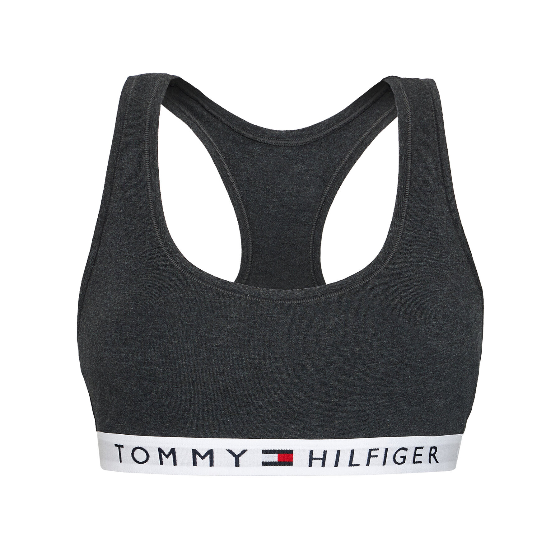 Tommy Hilfiger Podprsenkový top UW0UW02037 Sivá - Pepit.sk