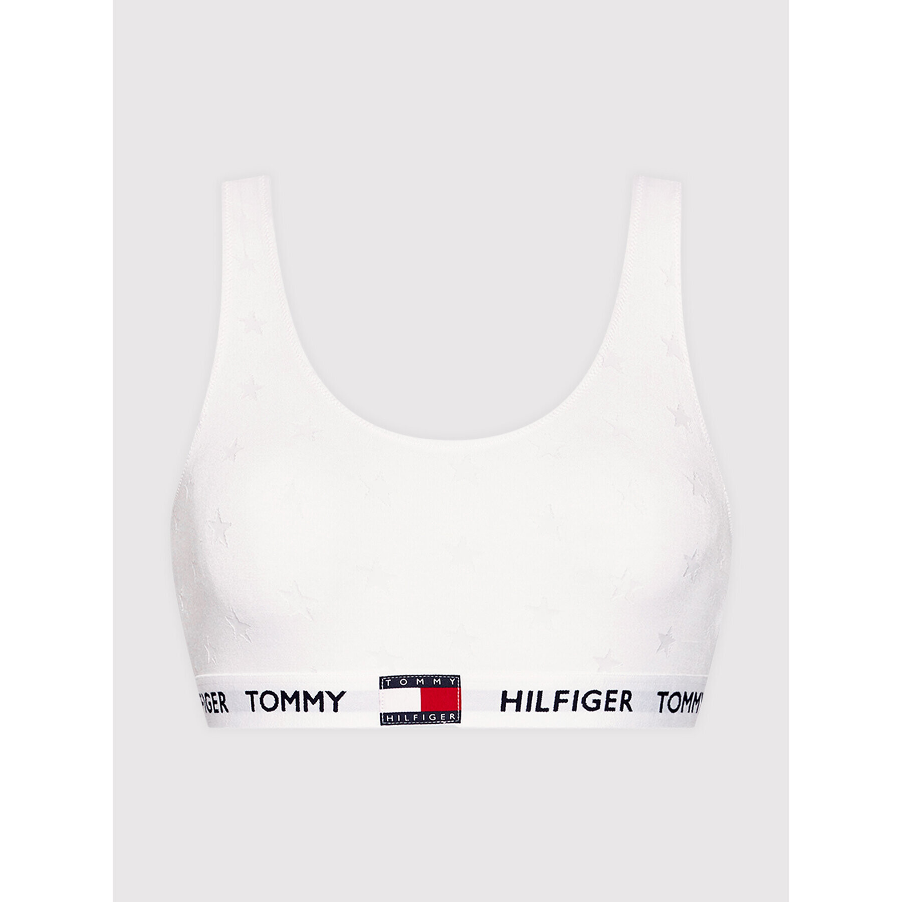 Tommy Hilfiger Podprsenkový top UW0UW02768 Biela - Pepit.sk