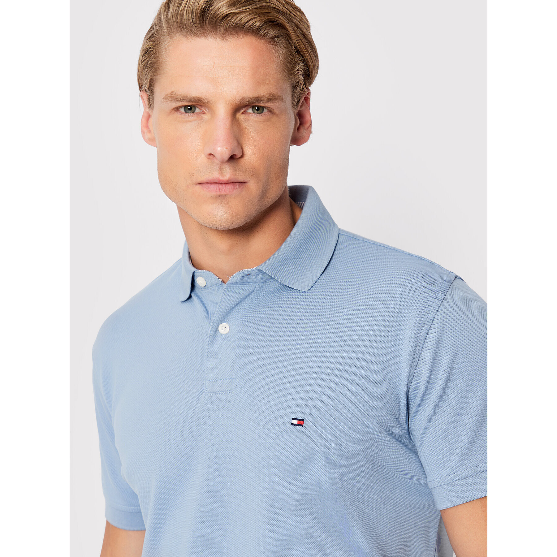 Tommy Hilfiger Polokošeľa 1985 MW0MW17770 Modrá Regular Fit - Pepit.sk